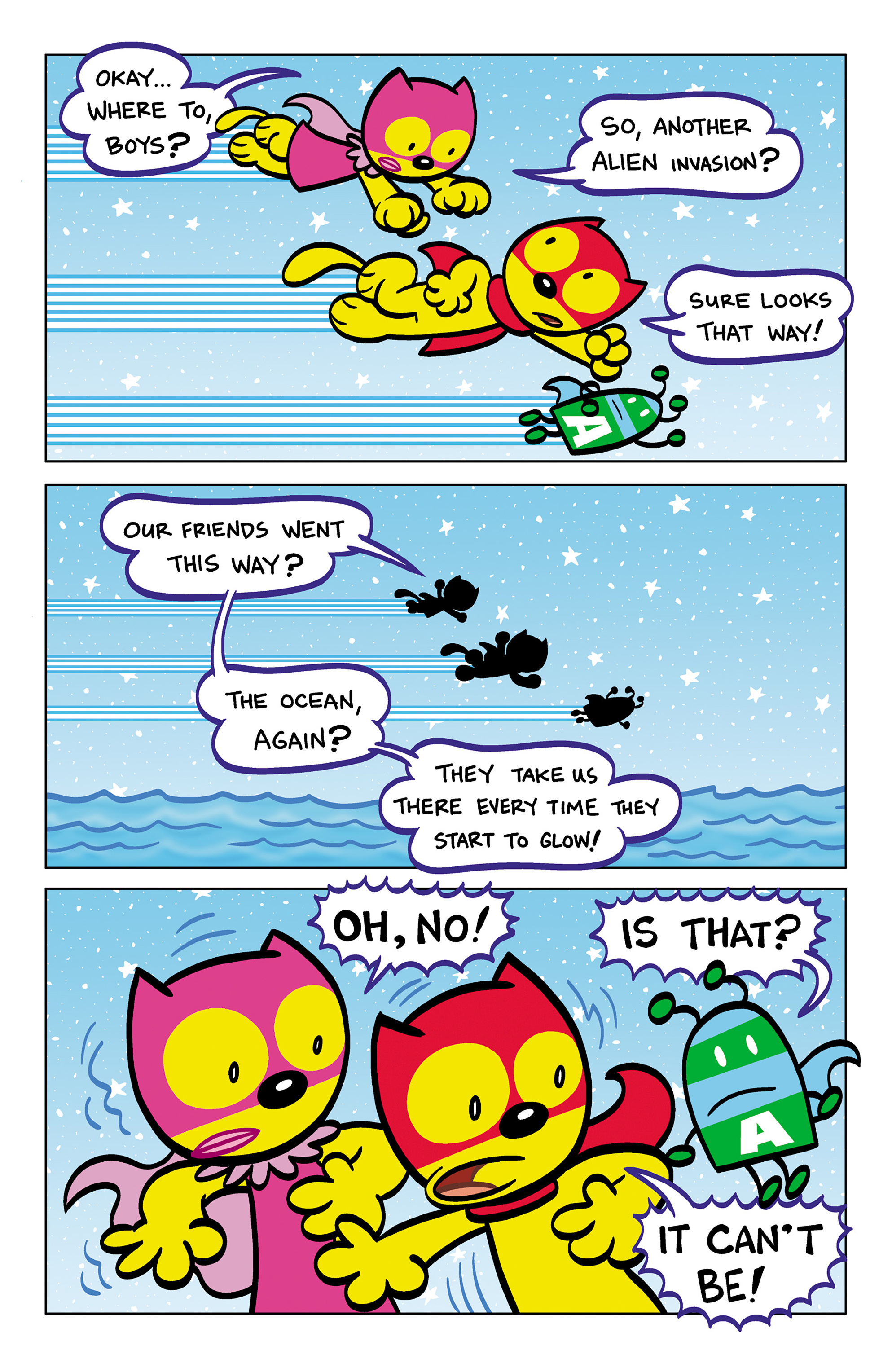 Read online Aw Yeah Comics: Action Cat & Adventure Bug comic -  Issue #4 - 8