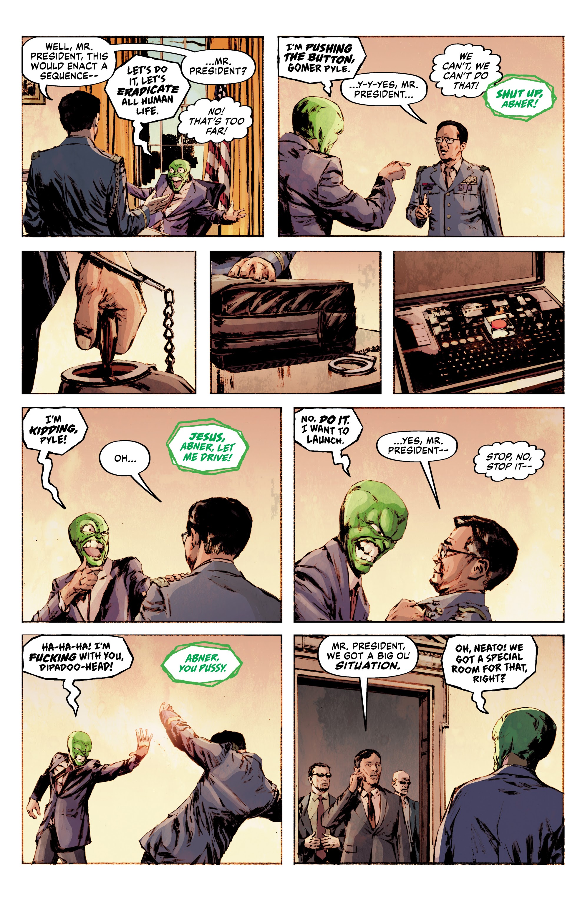 Read online The Mask: I Pledge Allegiance to the Mask comic -  Issue # _TPB - 84