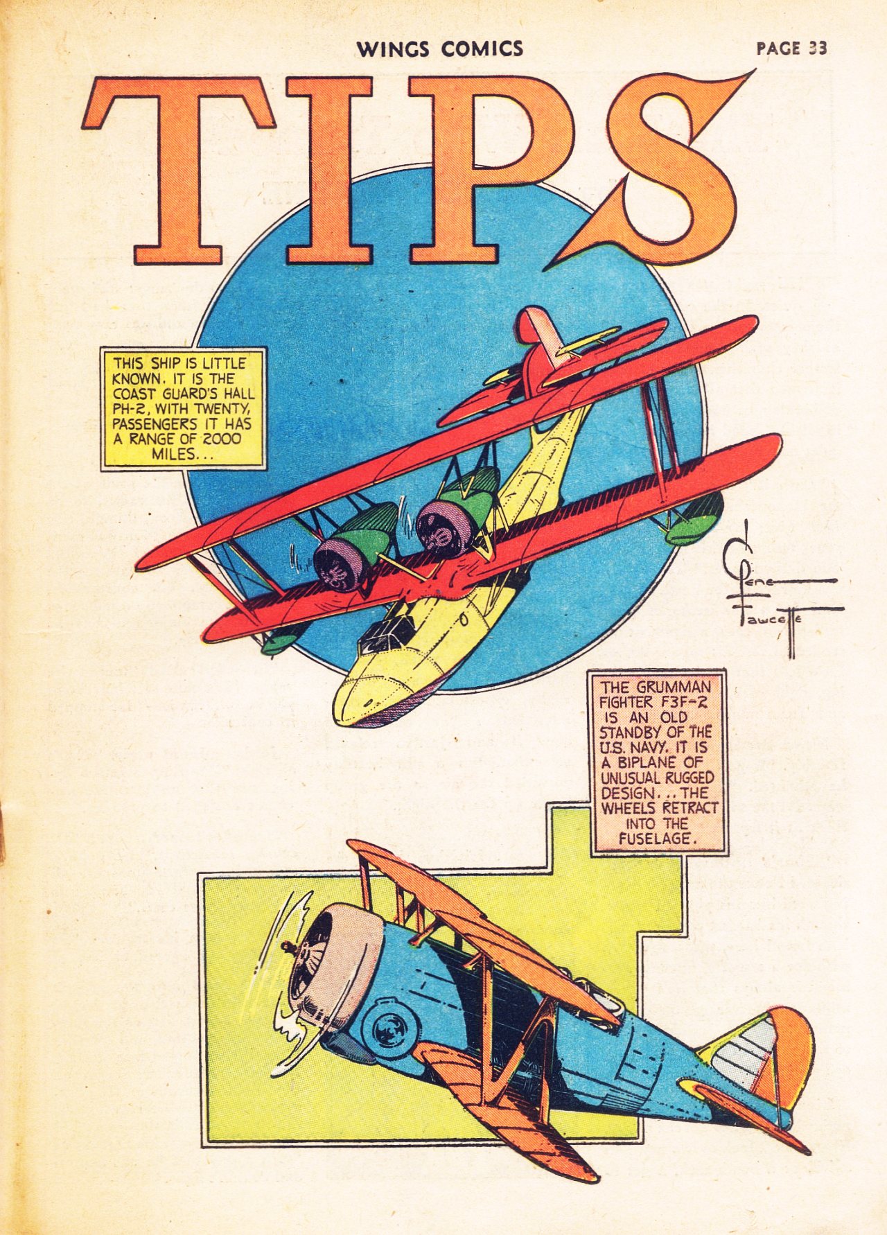 Read online Wings Comics comic -  Issue #8 - 35