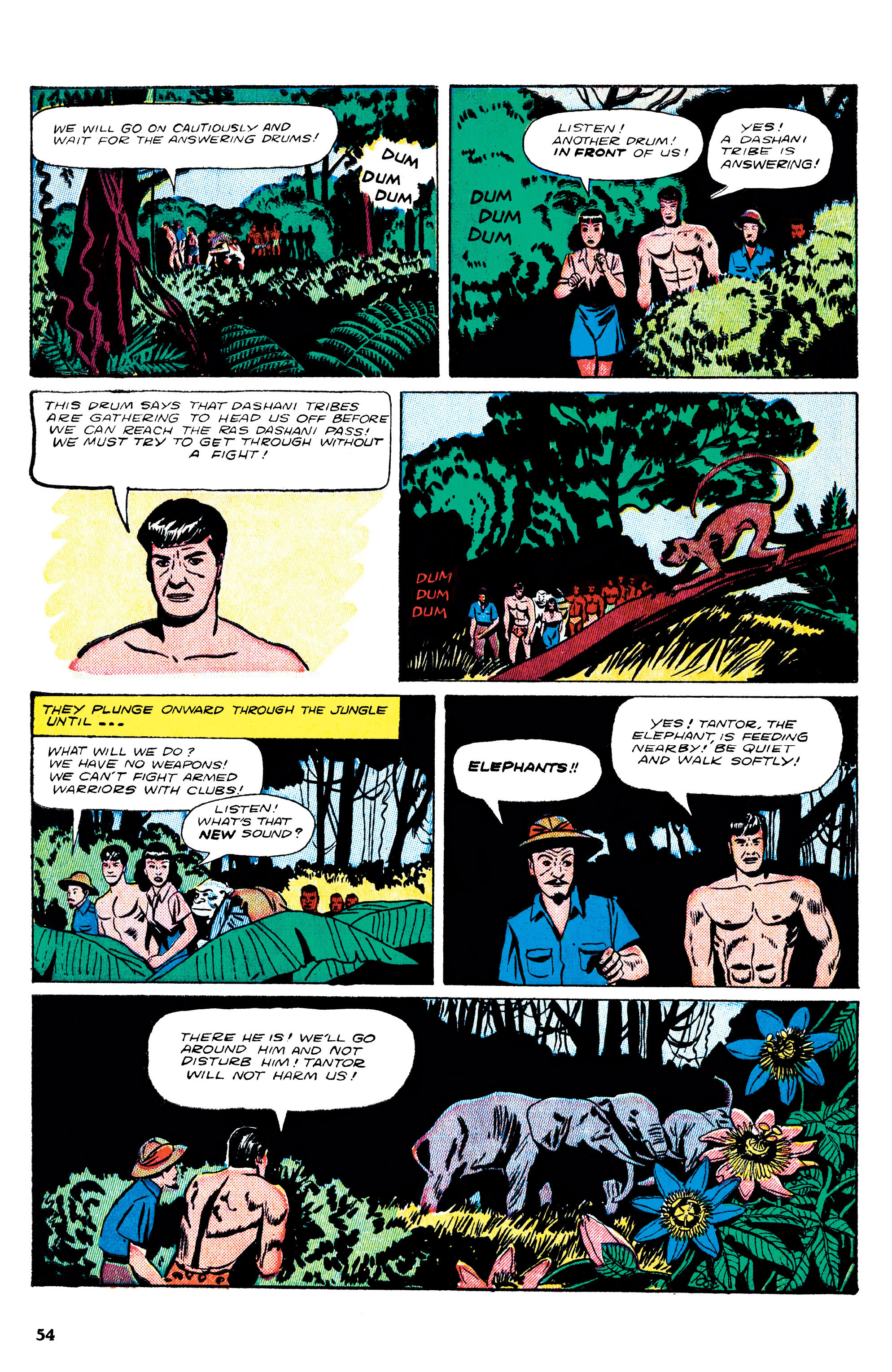 Read online Edgar Rice Burroughs Tarzan: The Jesse Marsh Years Omnibus comic -  Issue # TPB (Part 1) - 55