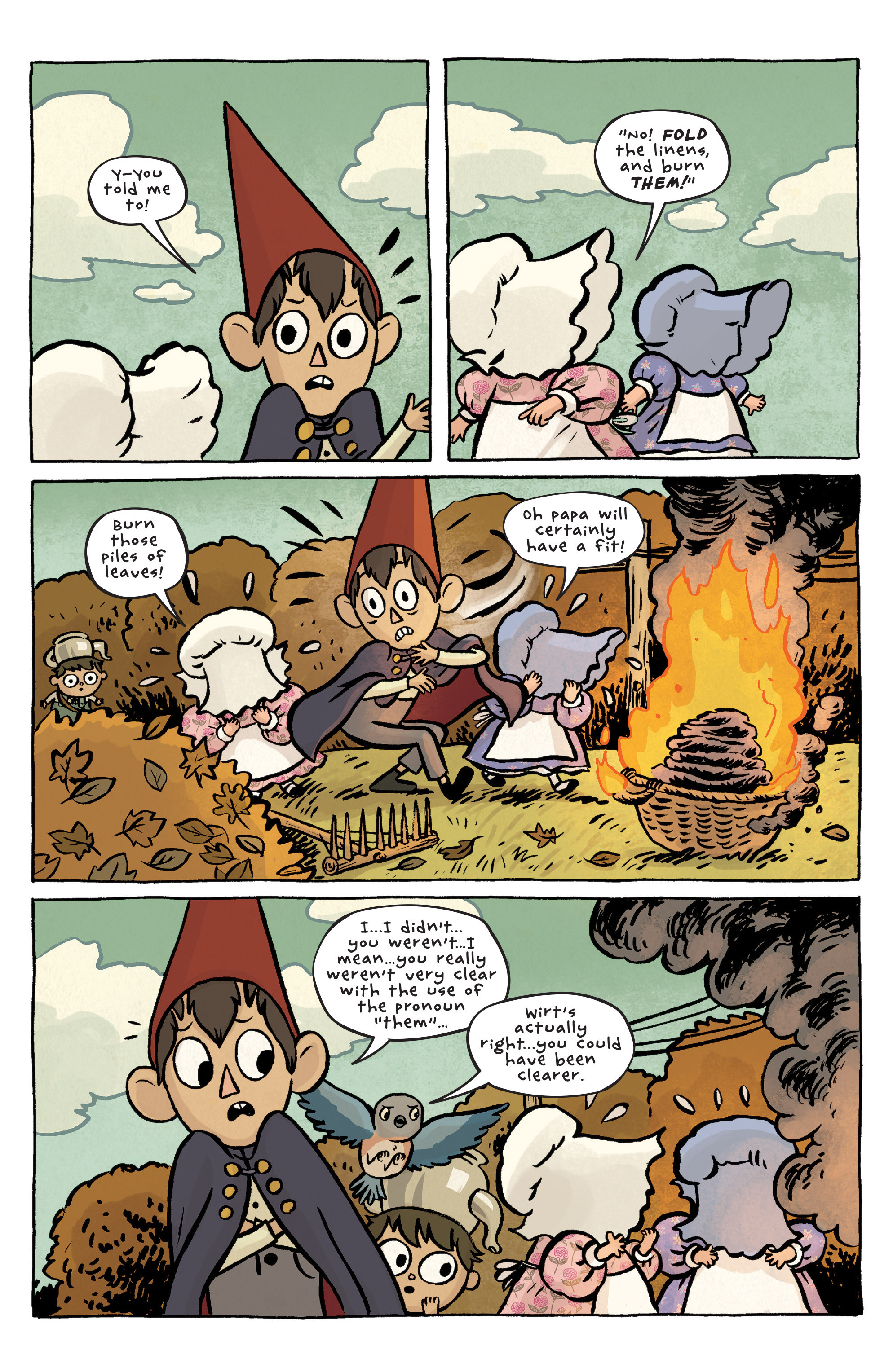 Read online Over the Garden Wall (2015) comic -  Issue #1 - 11