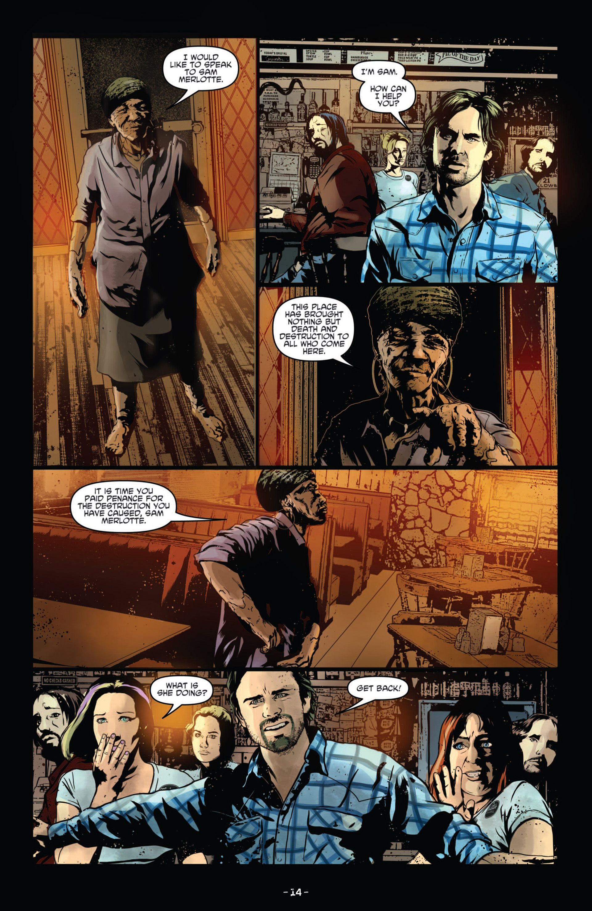 Read online True Blood (2012) comic -  Issue #11 - 17