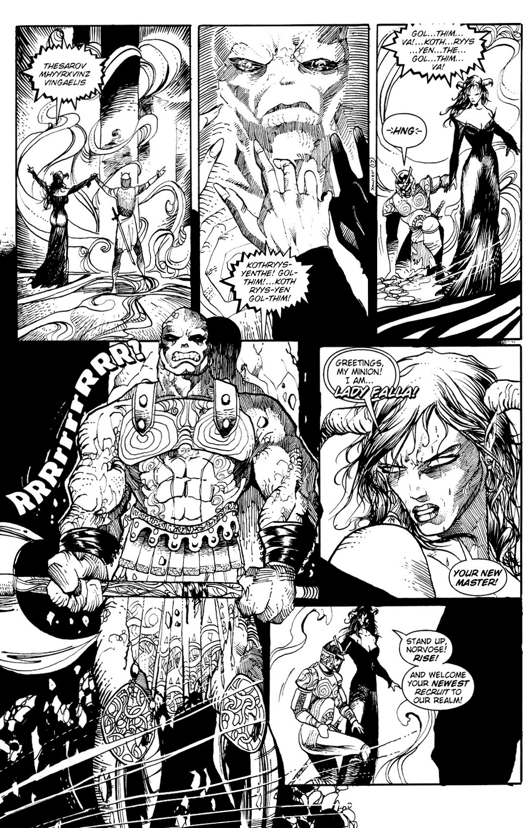 Read online Legendlore comic -  Issue #7 - 21