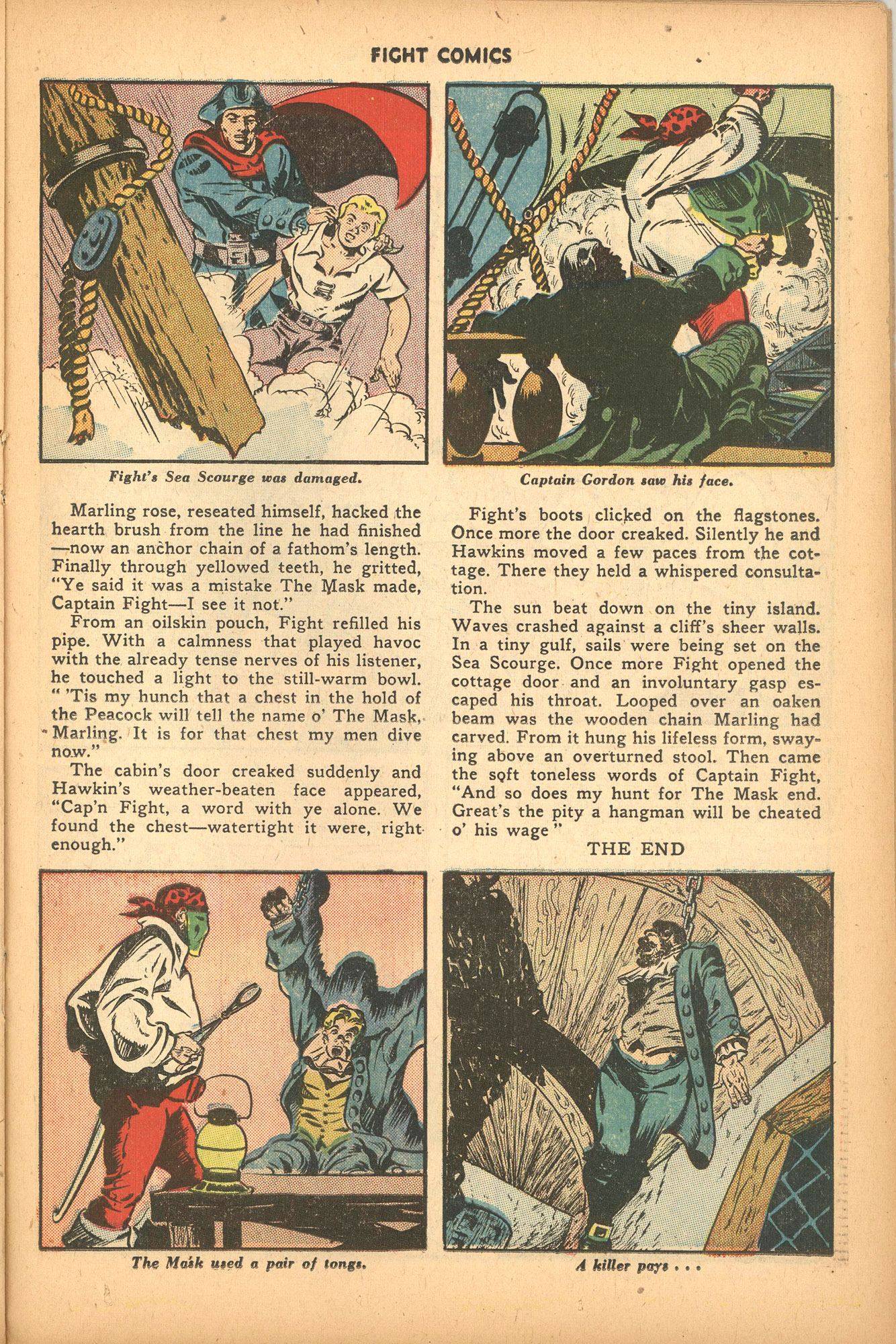 Read online Fight Comics comic -  Issue #48 - 29