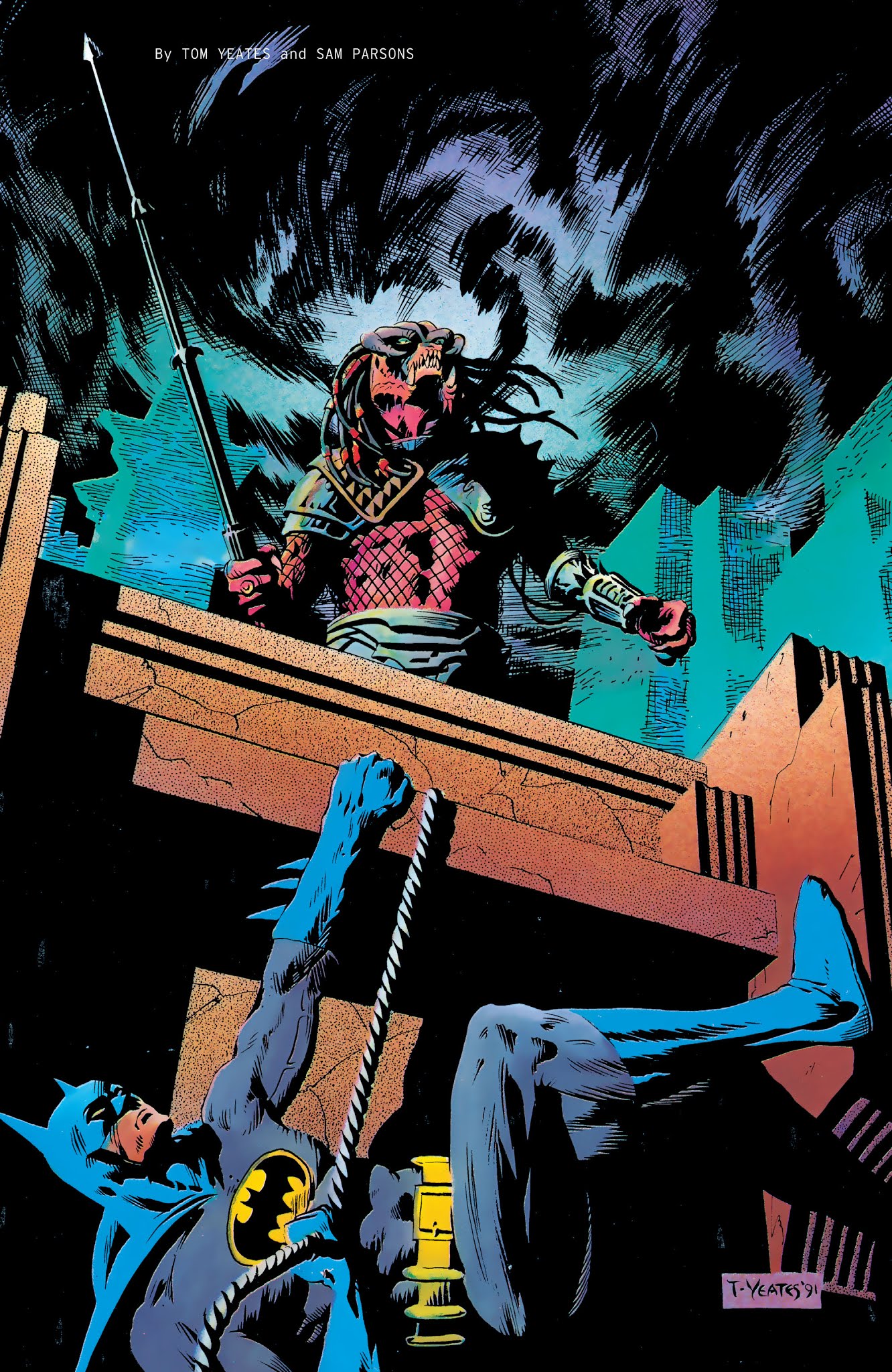 Read online DC Comics/Dark Horse Comics: Batman vs. Predator comic -  Issue # TPB (Part 4) - 92