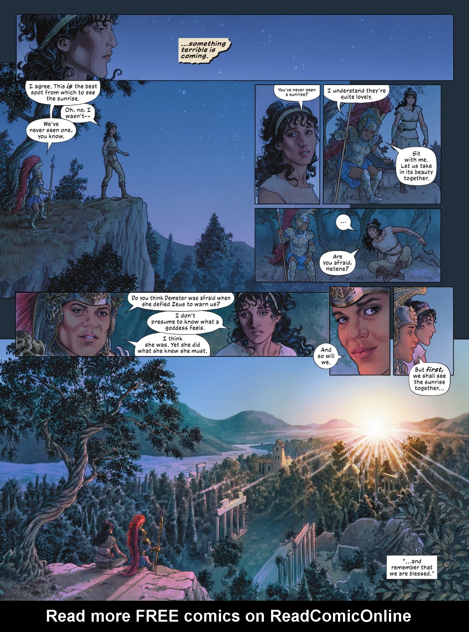 Read online Wonder Woman Historia: The Amazons comic -  Issue #3 - 12