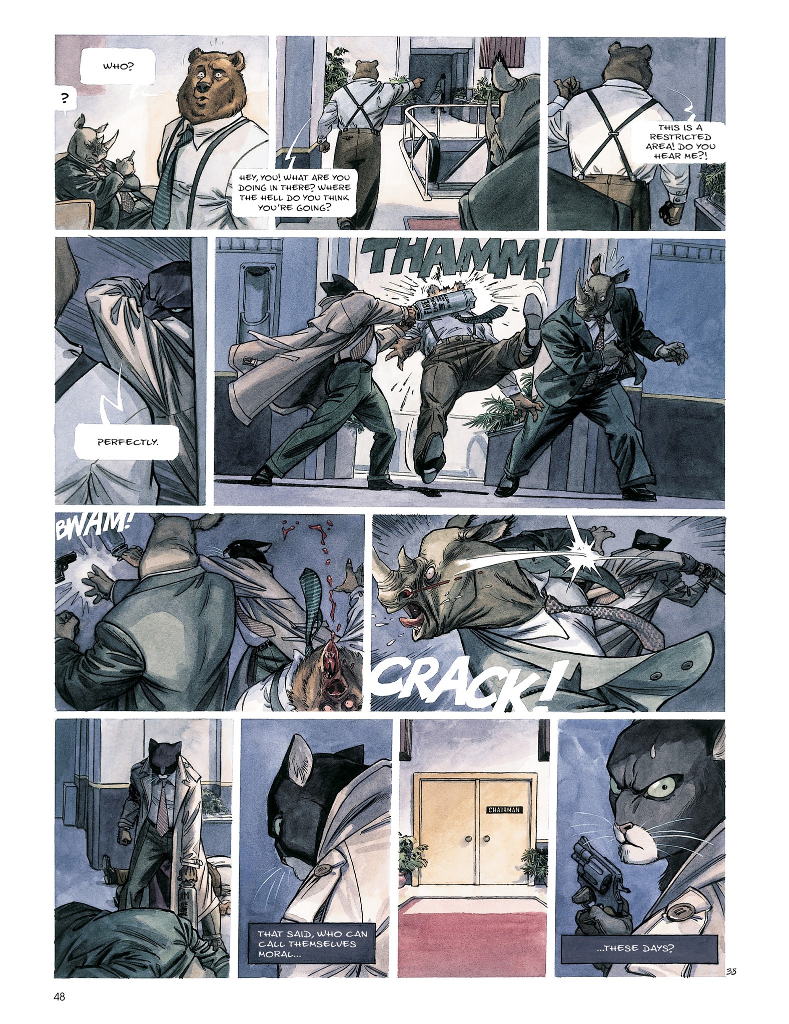 Read online Blacksad: The Collected Stories comic -  Issue # TPB (Part 1) - 50