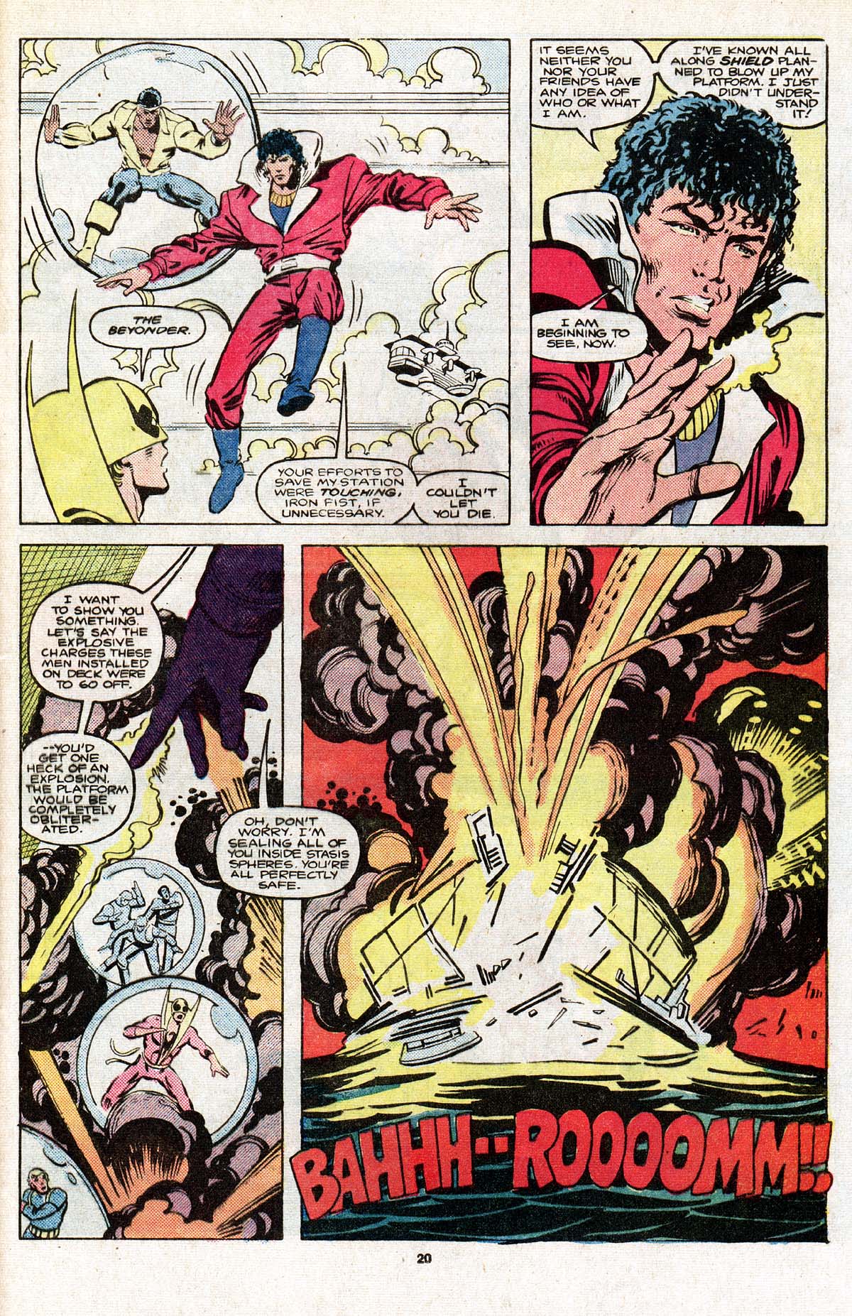 Read online Power Man and Iron Fist (1978) comic -  Issue #121 - 24