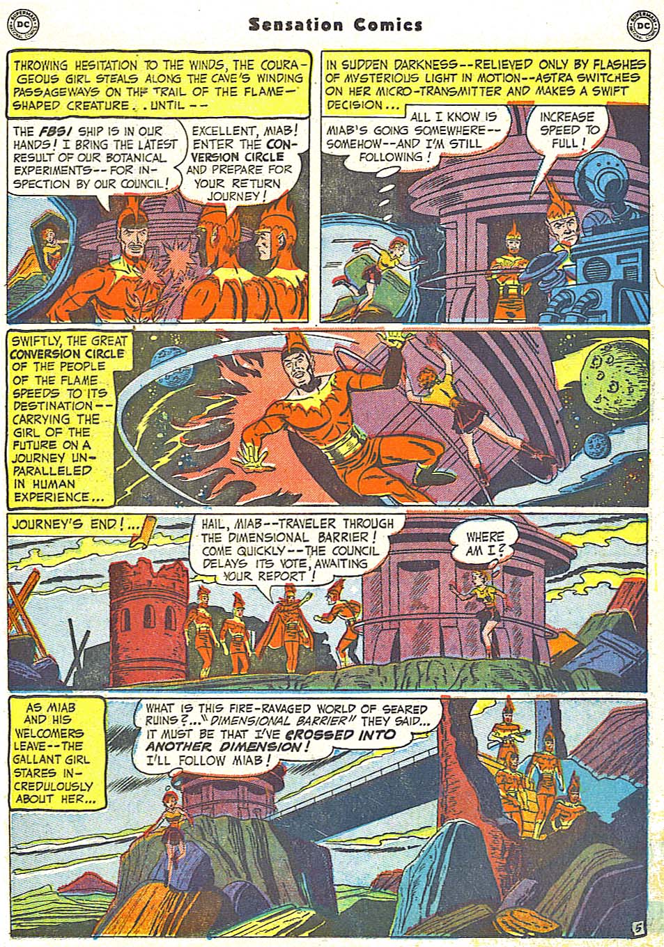 Read online Sensation (Mystery) Comics comic -  Issue #101 - 33