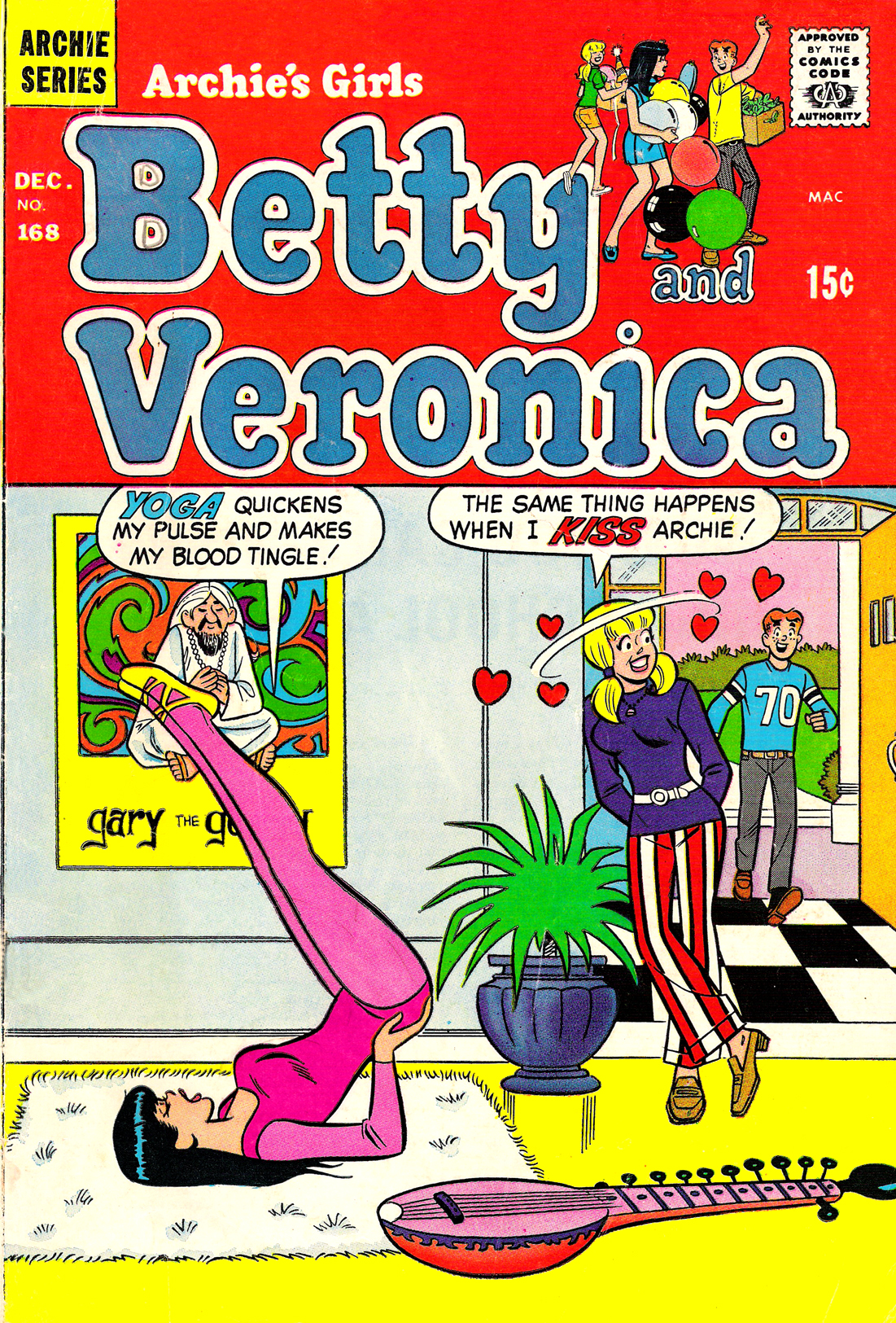 Read online Archie's Girls Betty and Veronica comic -  Issue #168 - 1