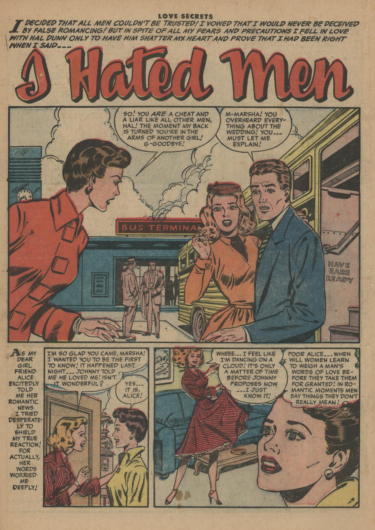 Read online Love Secrets (1953) comic -  Issue #40 - 18