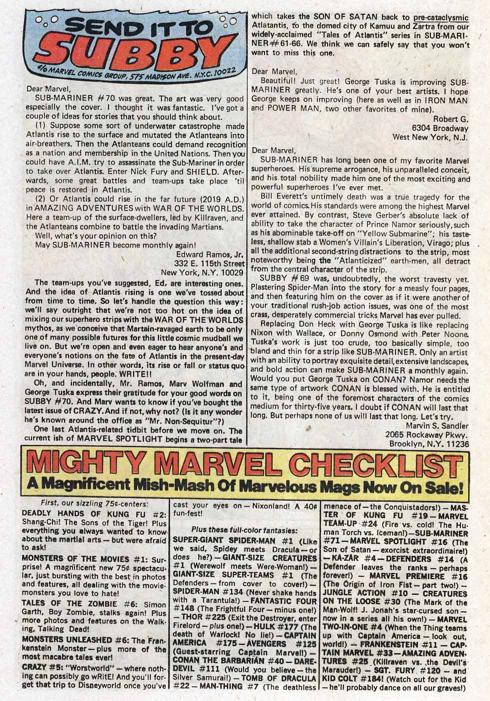 Read online The Sub-Mariner comic -  Issue #71 - 20