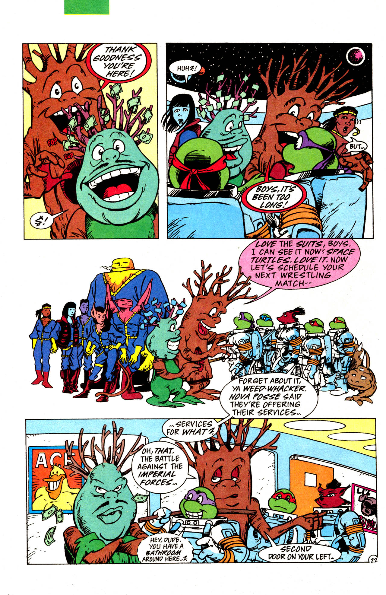 Read online Teenage Mutant Ninja Turtles Adventures (1989) comic -  Issue #48 - 23