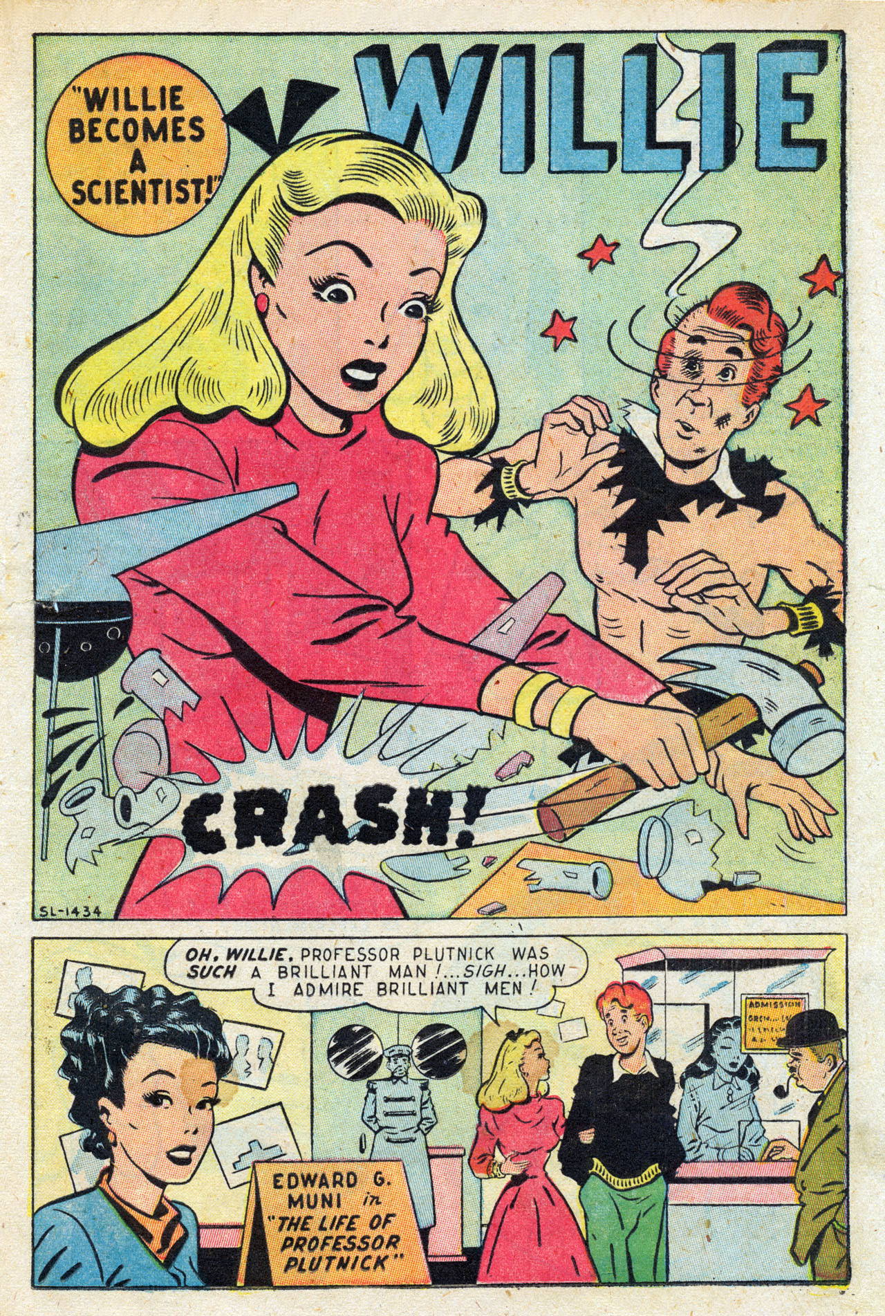 Read online Willie Comics (1946) comic -  Issue #8 - 28