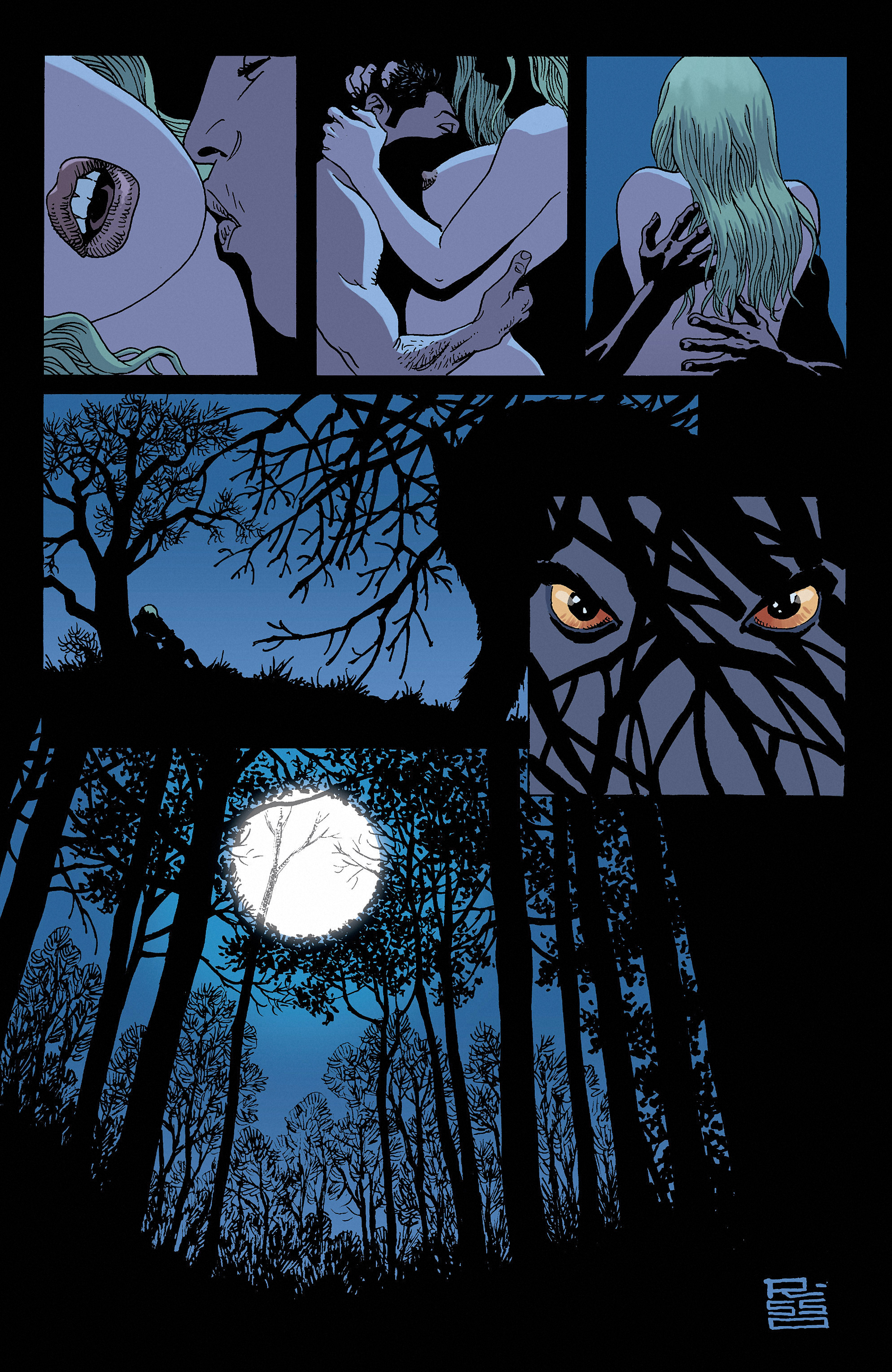 Read online Moonshine comic -  Issue #5 - 6