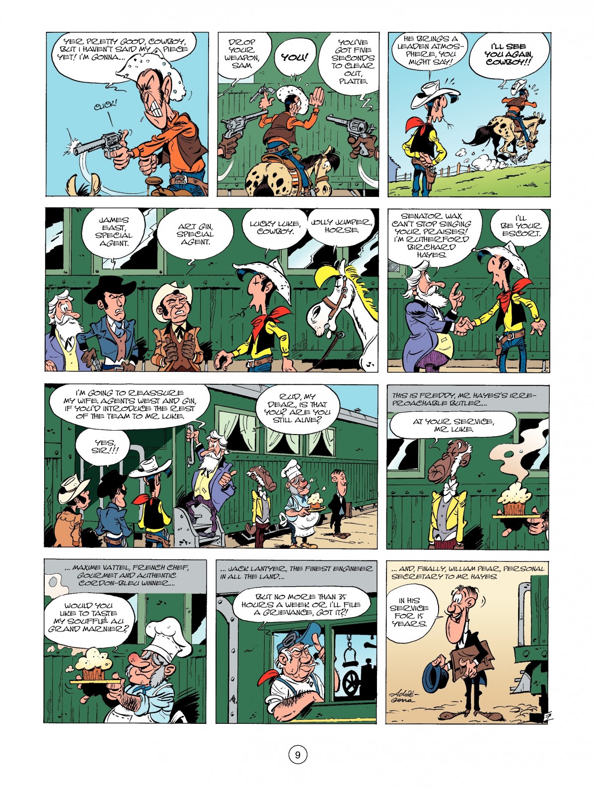 Read online A Lucky Luke Adventure comic -  Issue #39 - 9