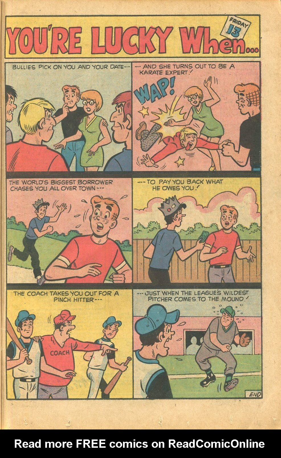 Read online Archie's Joke Book Magazine comic -  Issue #186 - 11