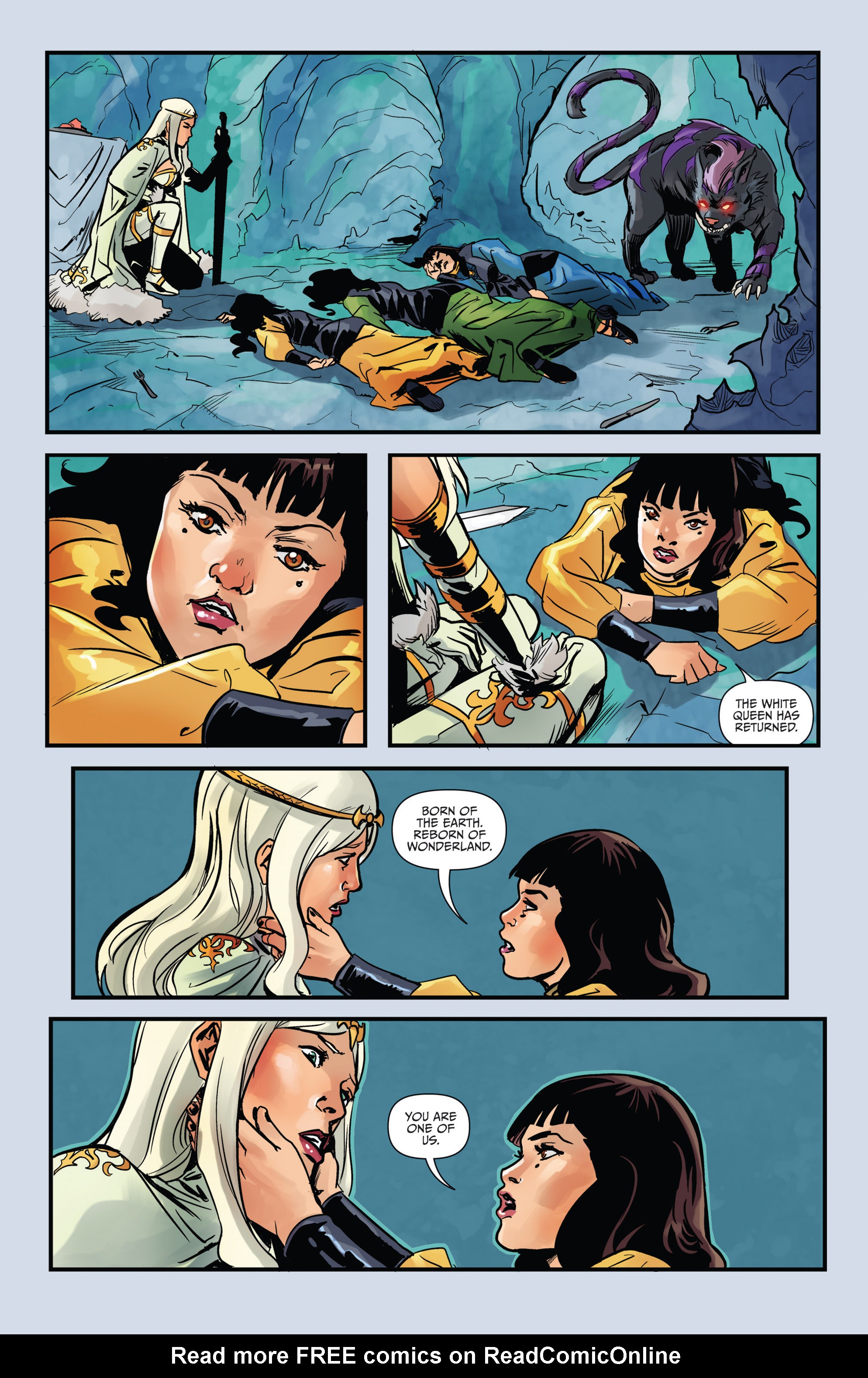 Read online Grimm Fairy Tales presents Wonderland comic -  Issue #33 - 22