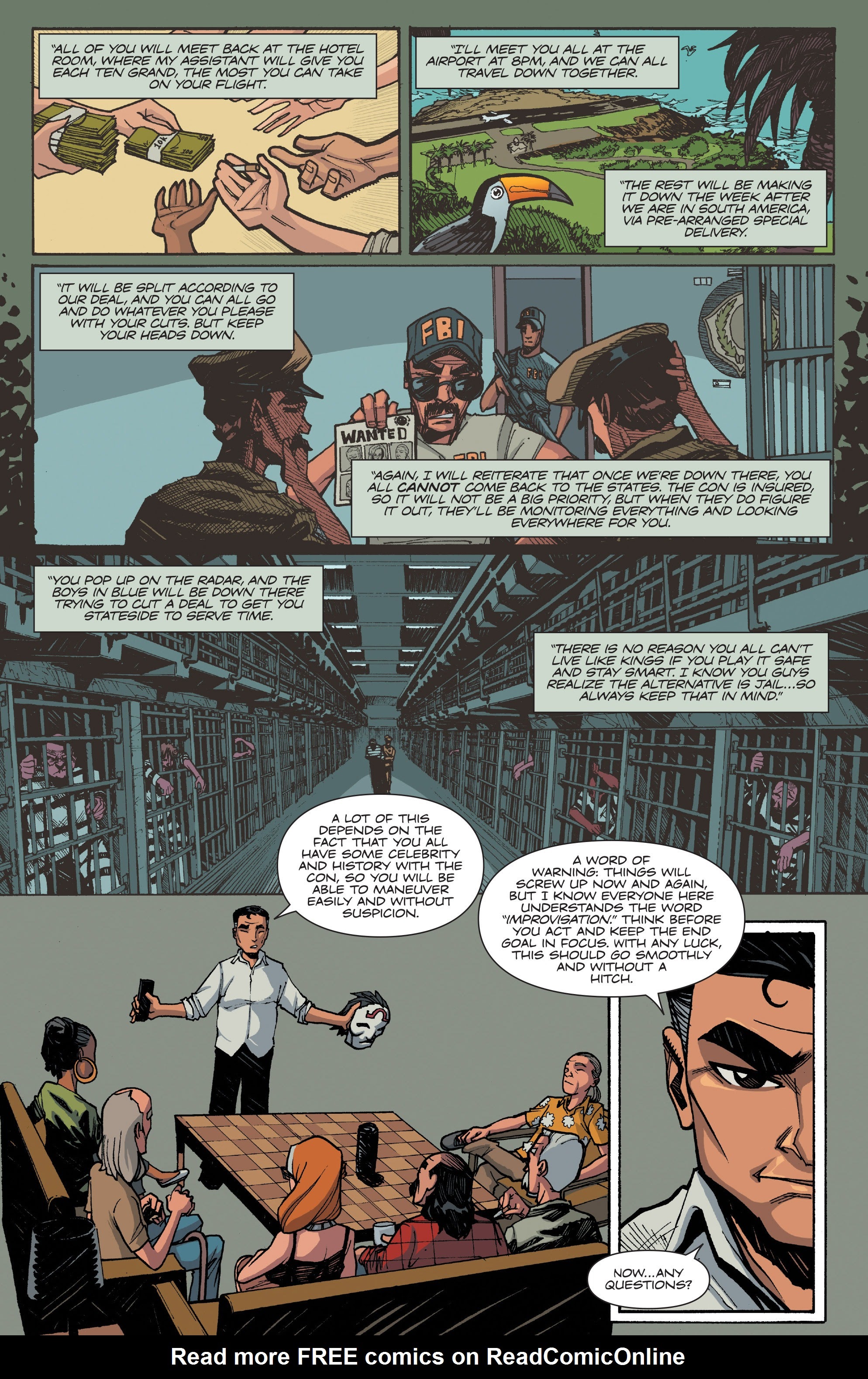 Read online Palmiotti & Brady's The Big Con Job comic -  Issue #3 - 9
