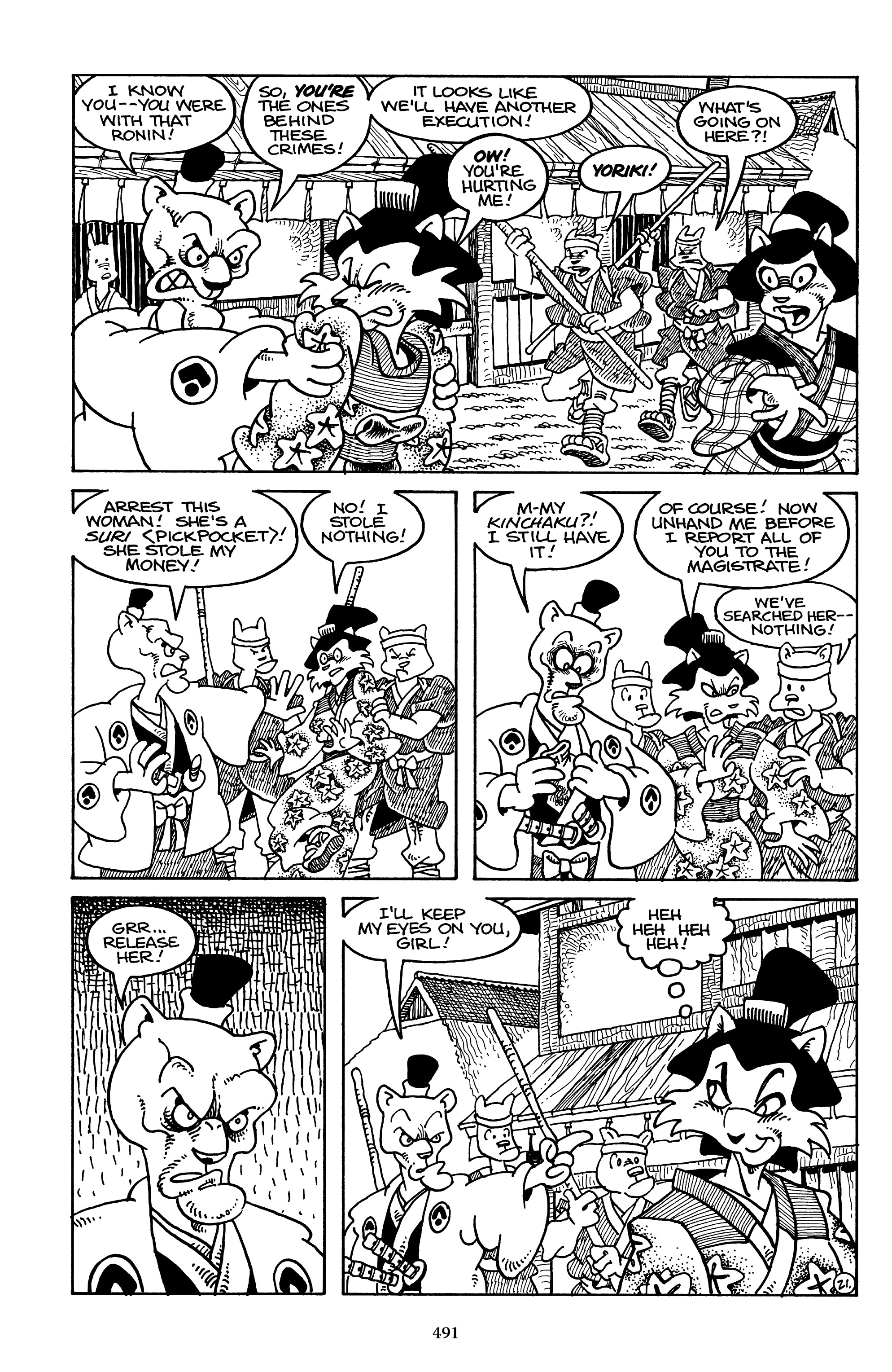 Read online The Usagi Yojimbo Saga (2021) comic -  Issue # TPB 1 (Part 5) - 76