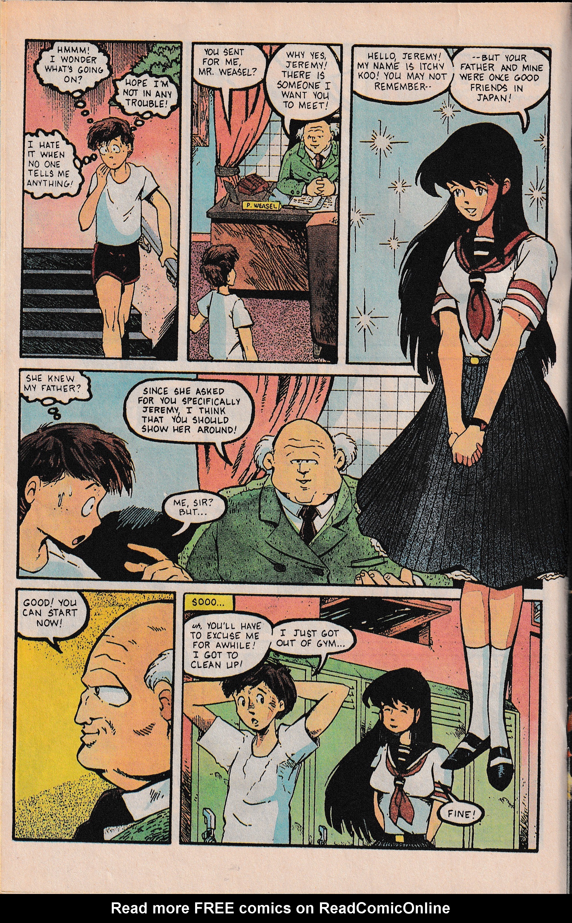Read online Ninja High School In Color comic -  Issue #1 - 20