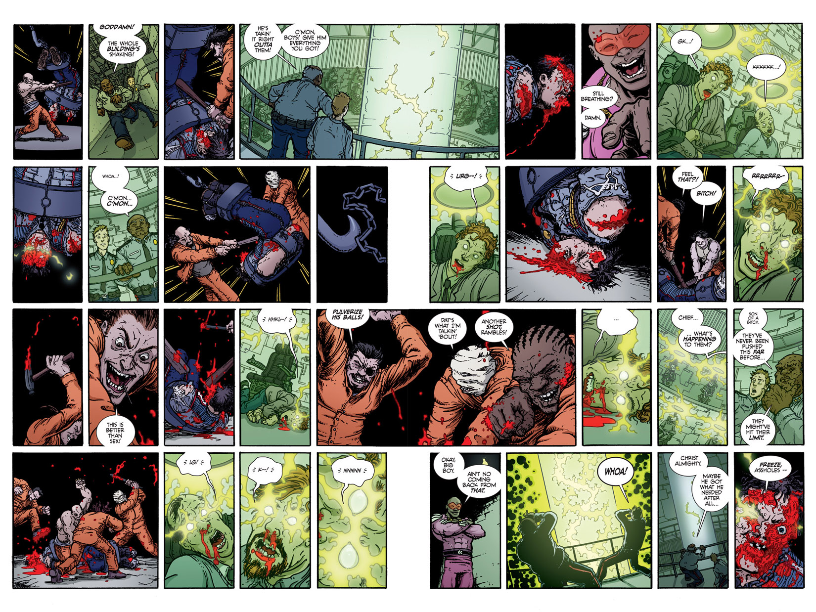 Read online Officer Downe: Bigger, Better, Bastard Edition comic -  Issue # TPB - 36