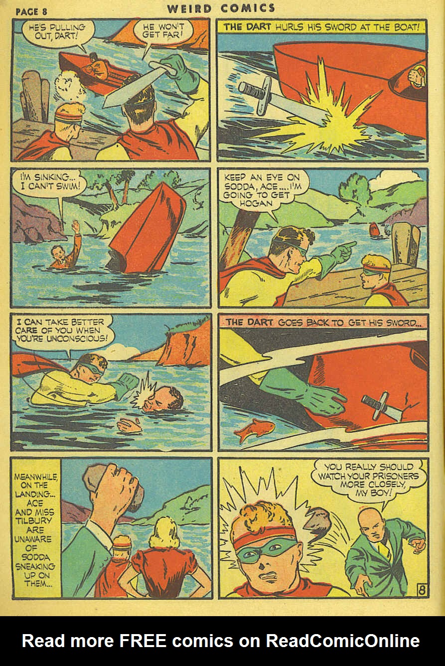 Read online Weird Comics comic -  Issue #10 - 9