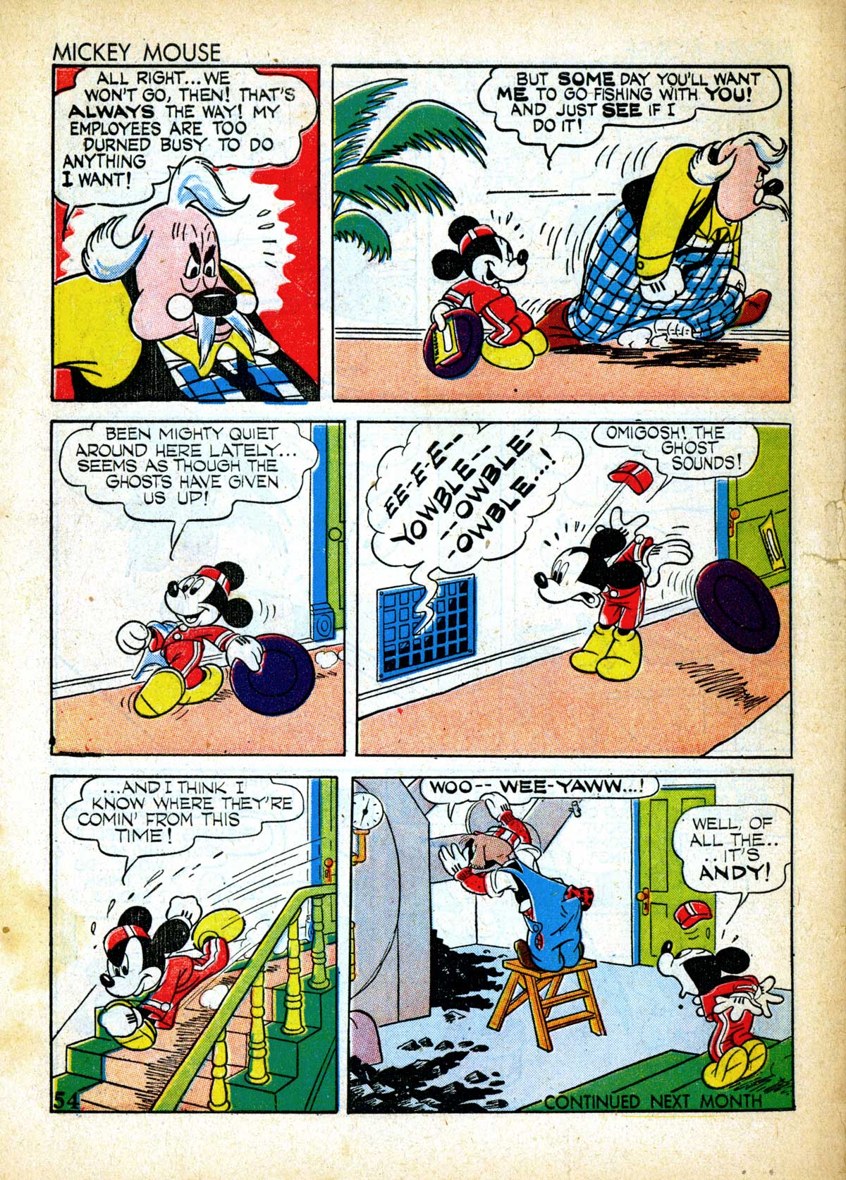 Read online Walt Disney's Comics and Stories comic -  Issue #32 - 56