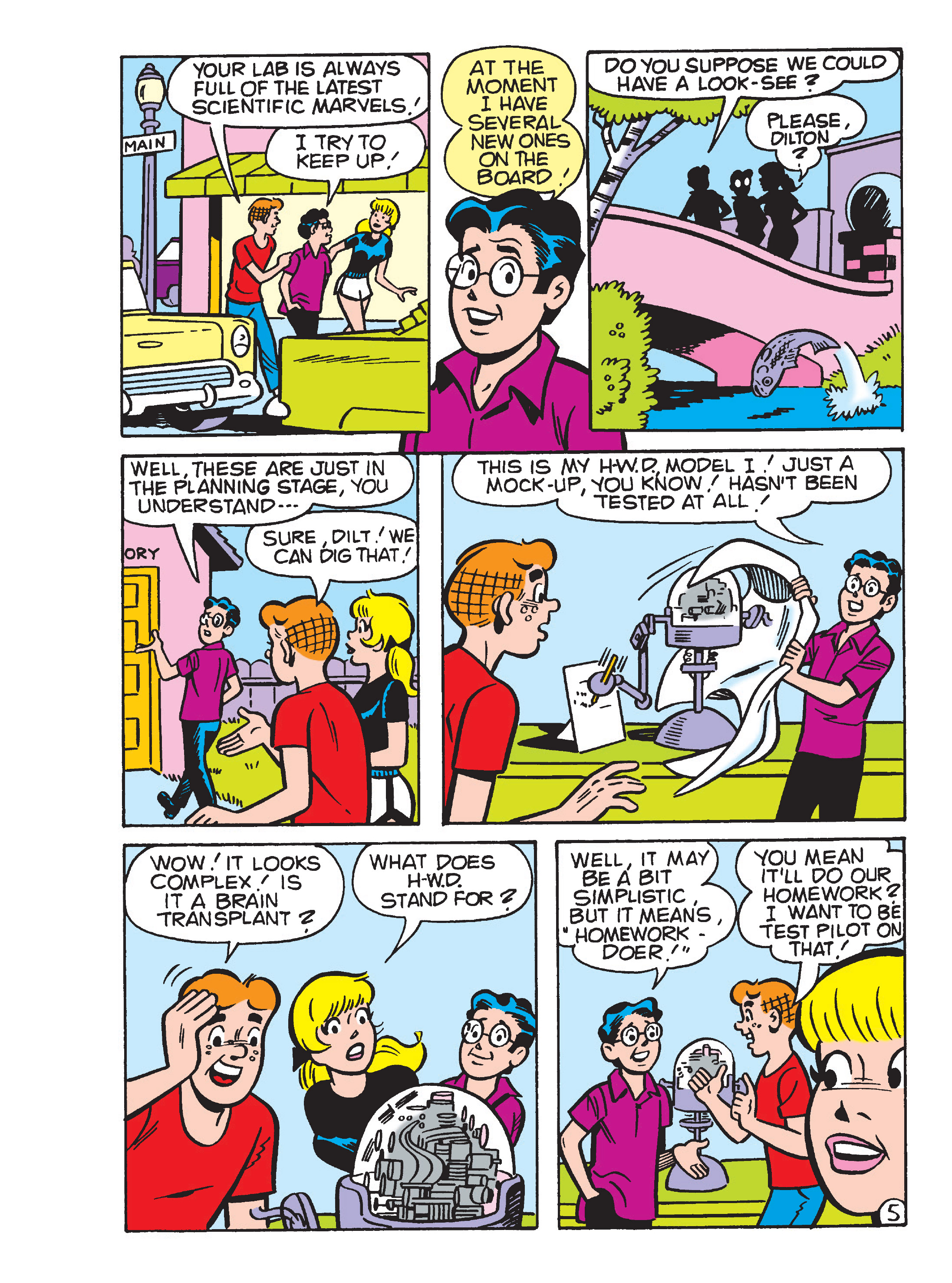 Read online Archie And Me Comics Digest comic -  Issue #8 - 16