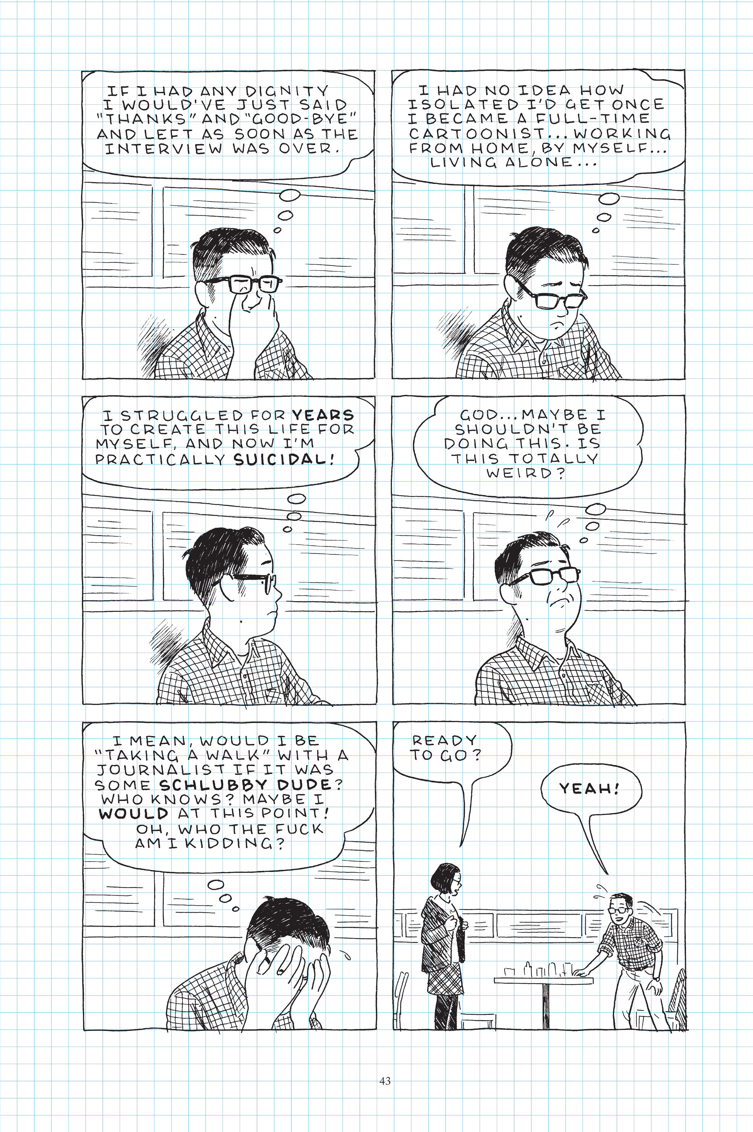Read online The Loneliness of the Long-Distance Cartoonist comic -  Issue # TPB (Part 1) - 44