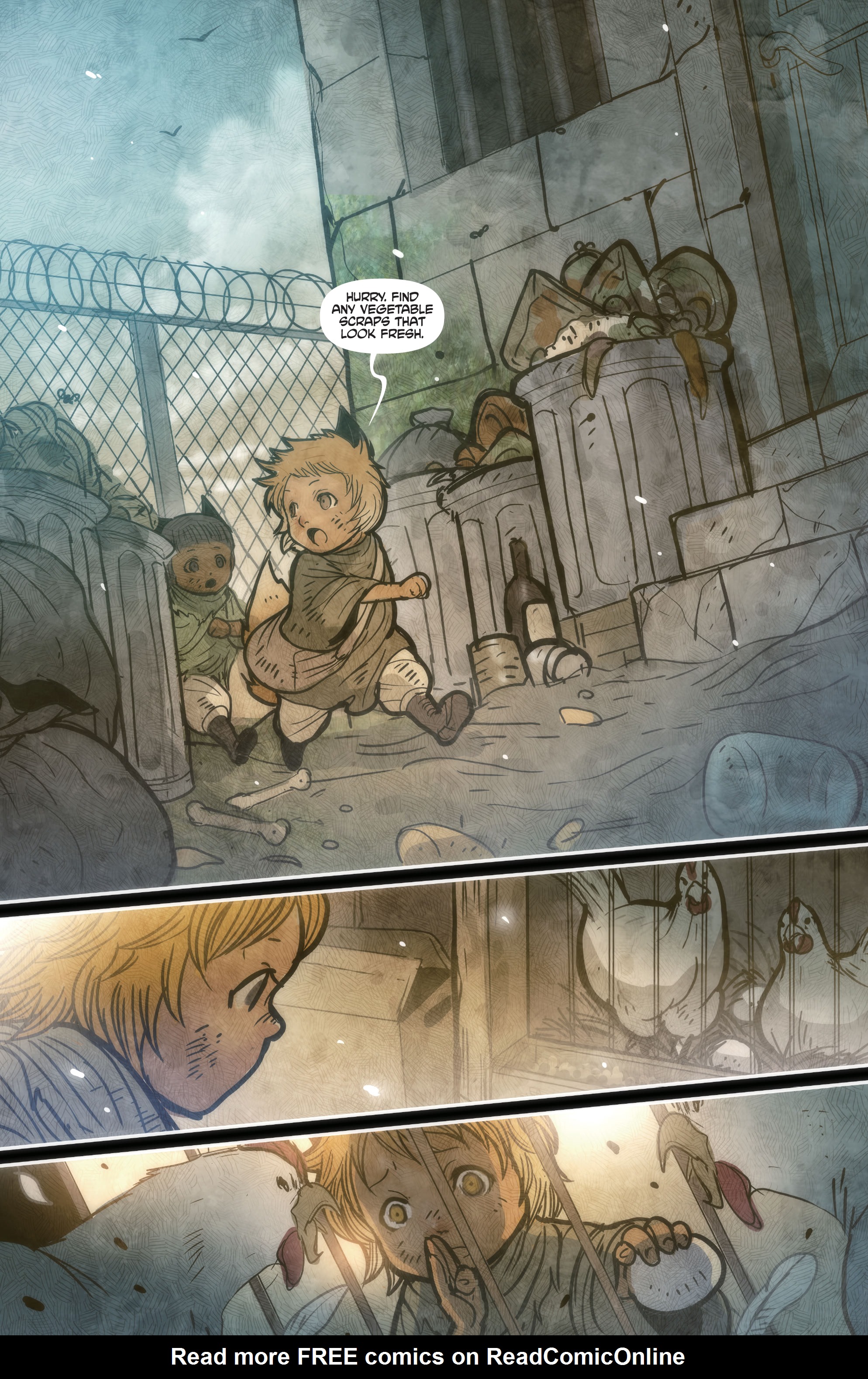 Read online Monstress: Talk Stories comic -  Issue #1 - 10