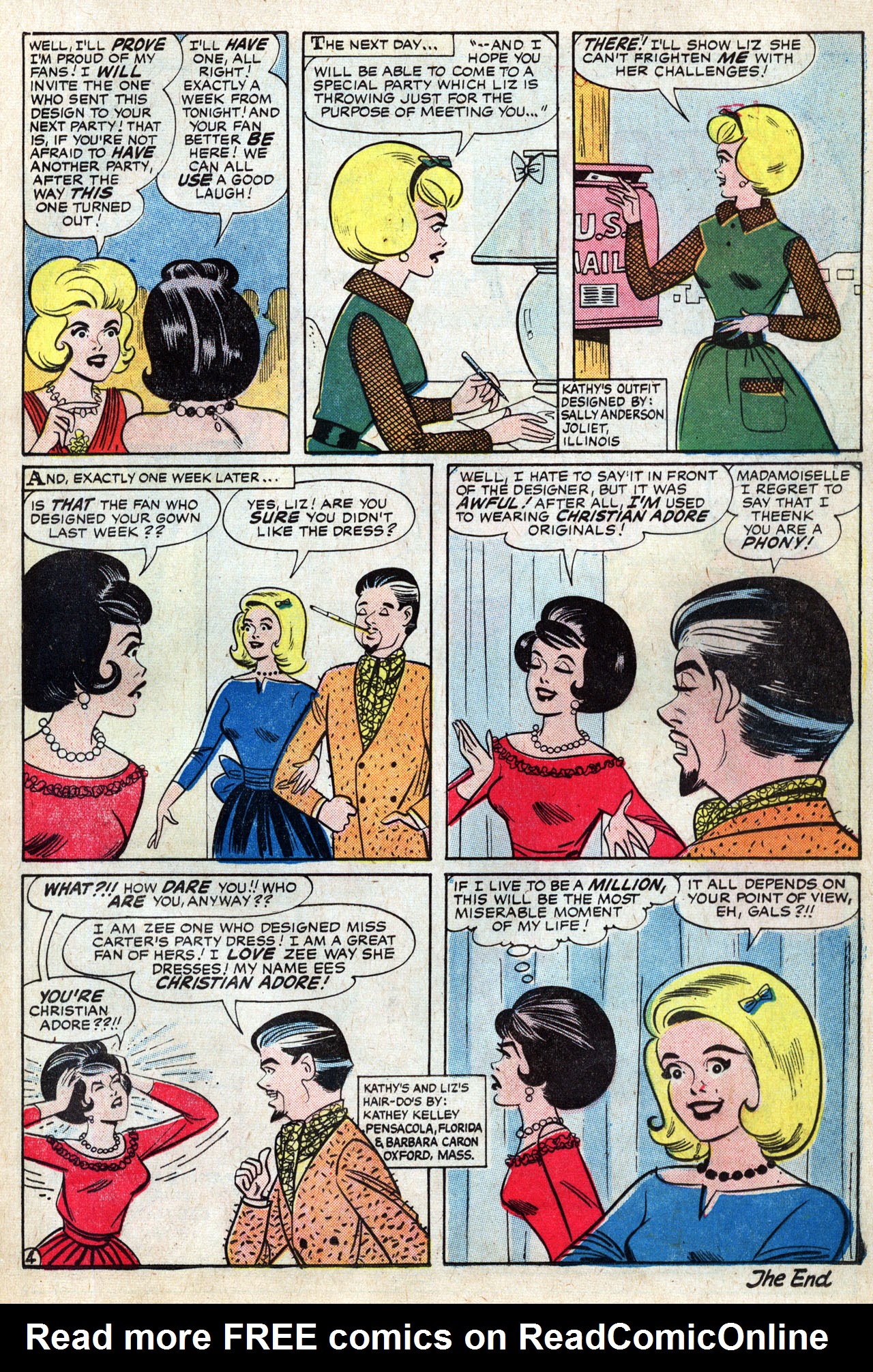 Read online Kathy (1959) comic -  Issue #21 - 23