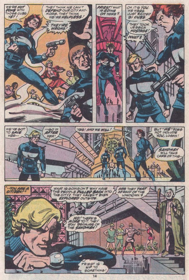 Read online Logan's Run comic -  Issue #7 - 9