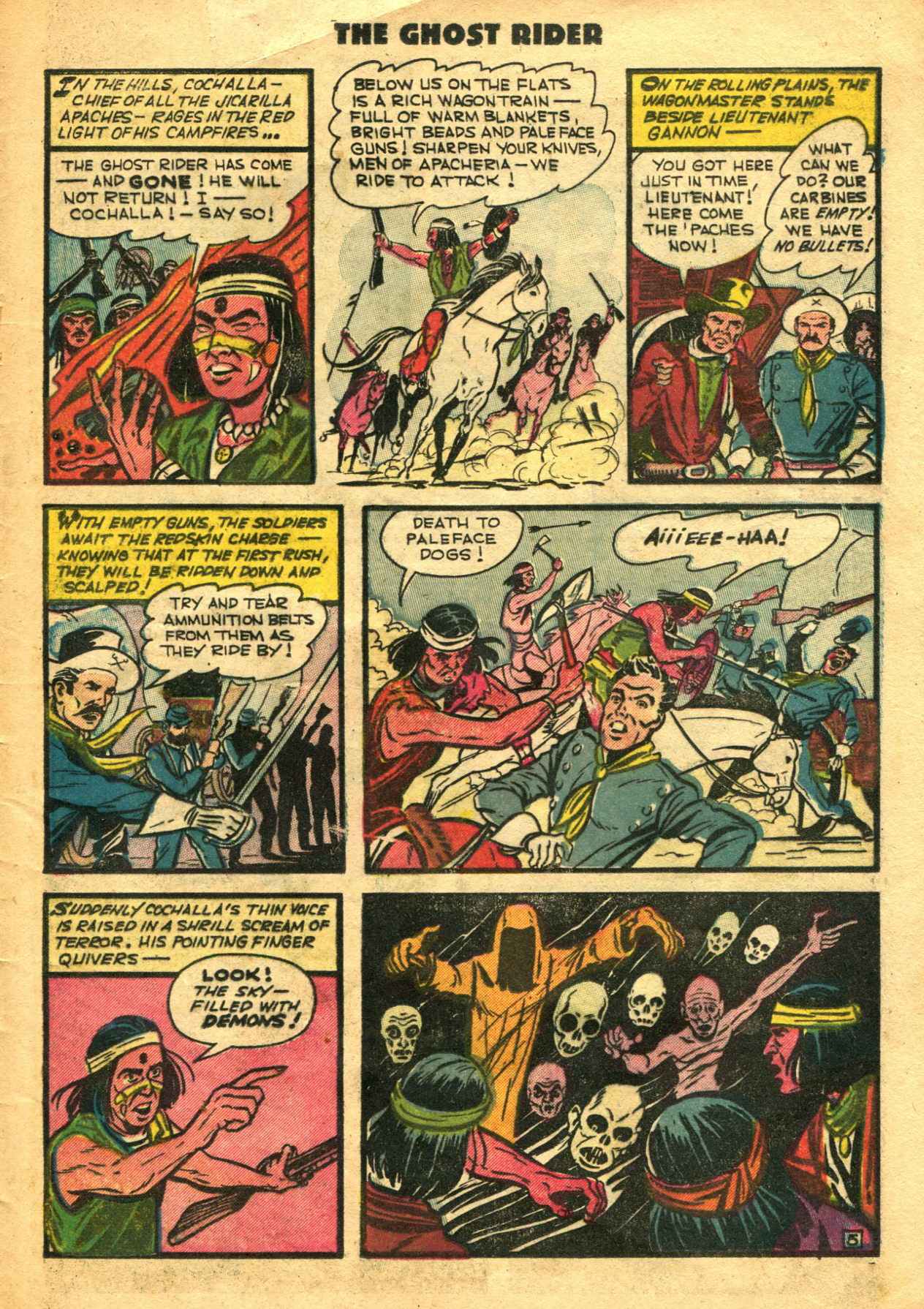 Read online The Ghost Rider (1950) comic -  Issue #5 - 31