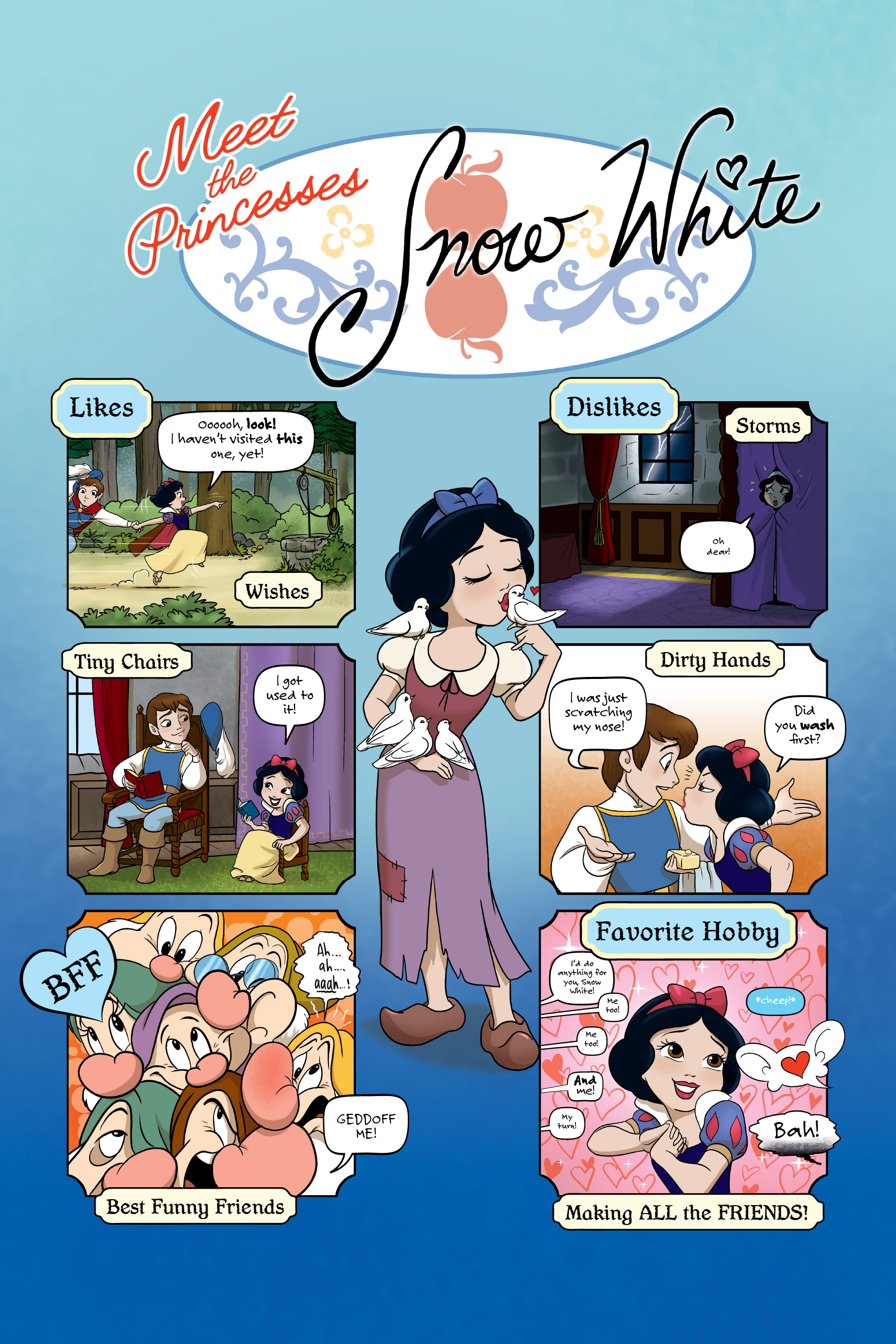 Read online Disney Princess: Gleam, Glow, and Laugh comic -  Issue # TPB - 7