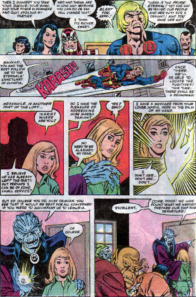Read online Eternals (1985) comic -  Issue #9 - 3