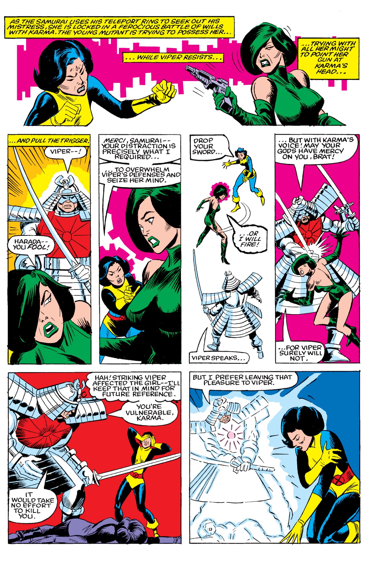 Read online New Mutants Classic comic -  Issue # TPB 1 - 211