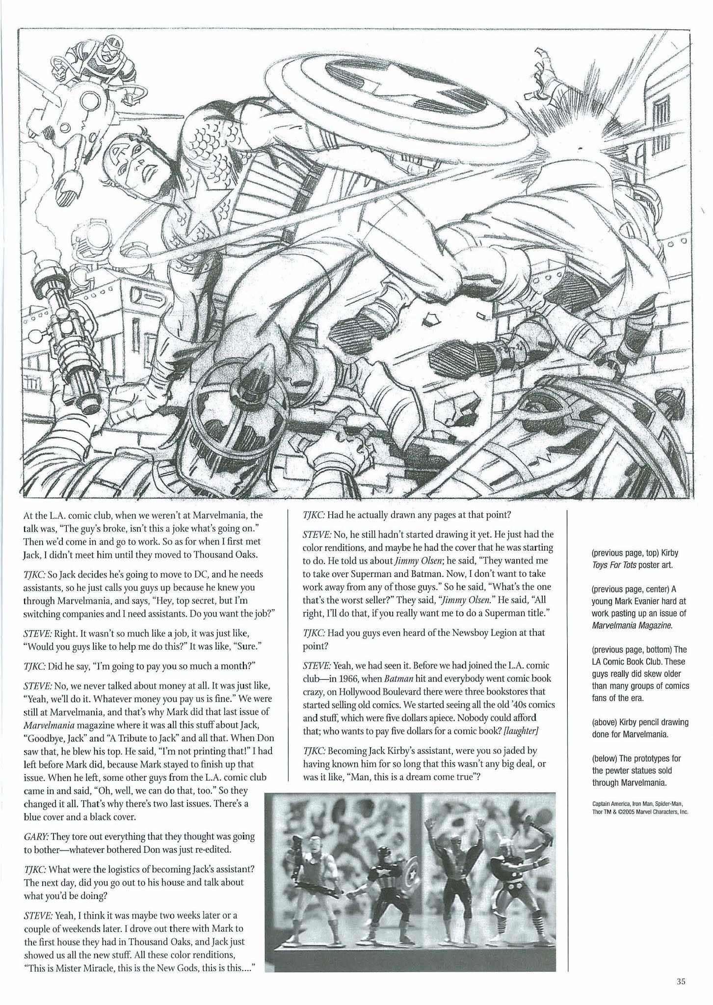 Read online The Jack Kirby Collector comic -  Issue #43 - 37