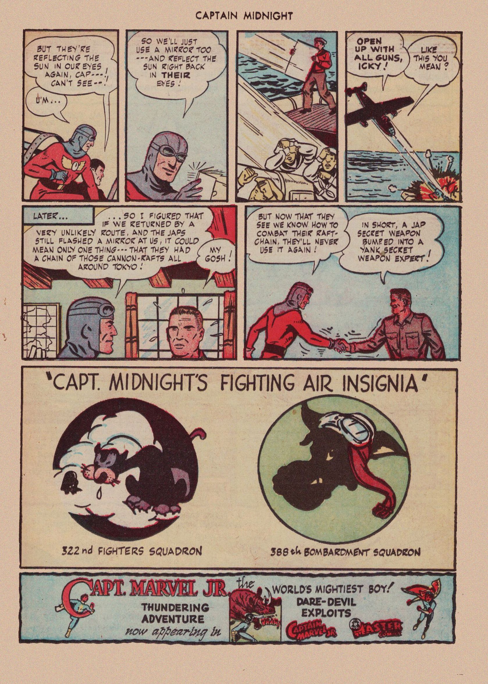 Read online Captain Midnight (1942) comic -  Issue #43 - 23