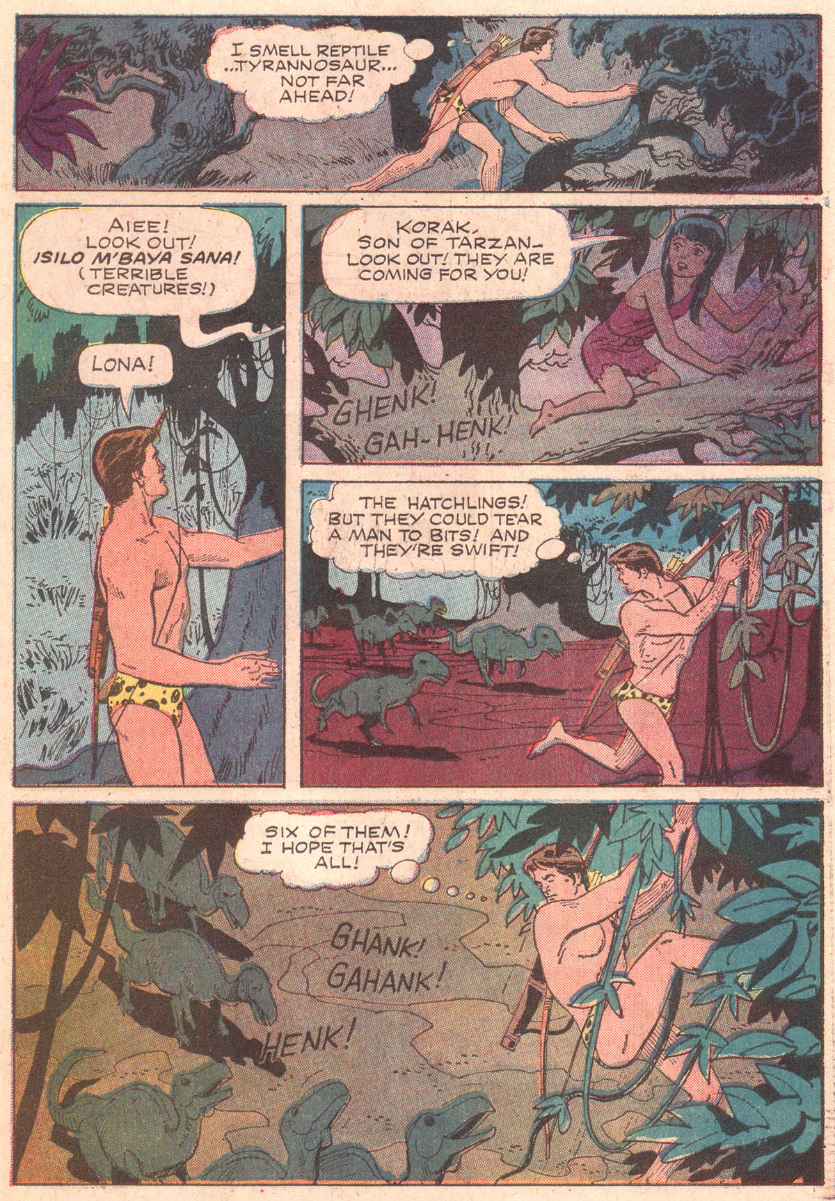 Read online Korak, Son of Tarzan (1964) comic -  Issue #29 - 31