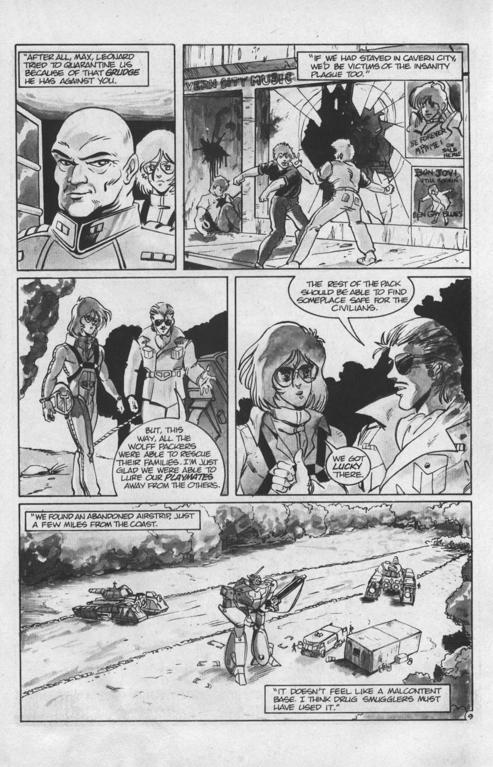 Read online Robotech II: The Sentinels - The Malcontent Uprisings comic -  Issue #9 - 11