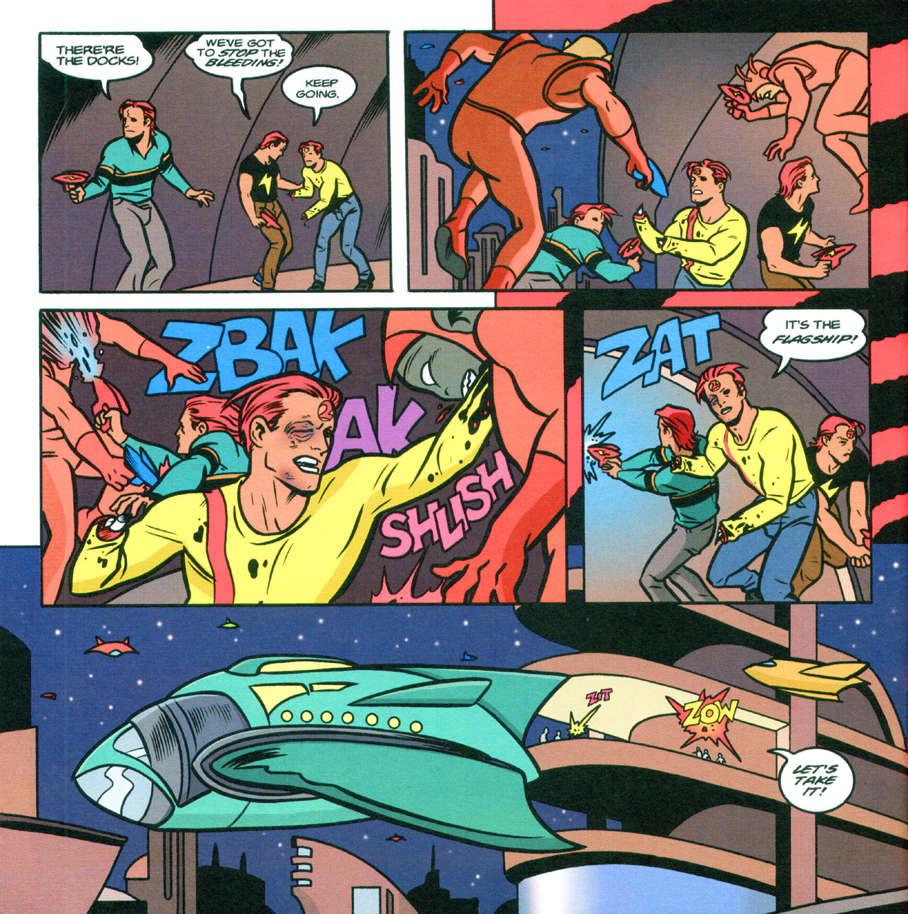 Read online Red Rocket 7 comic -  Issue #5 - 22