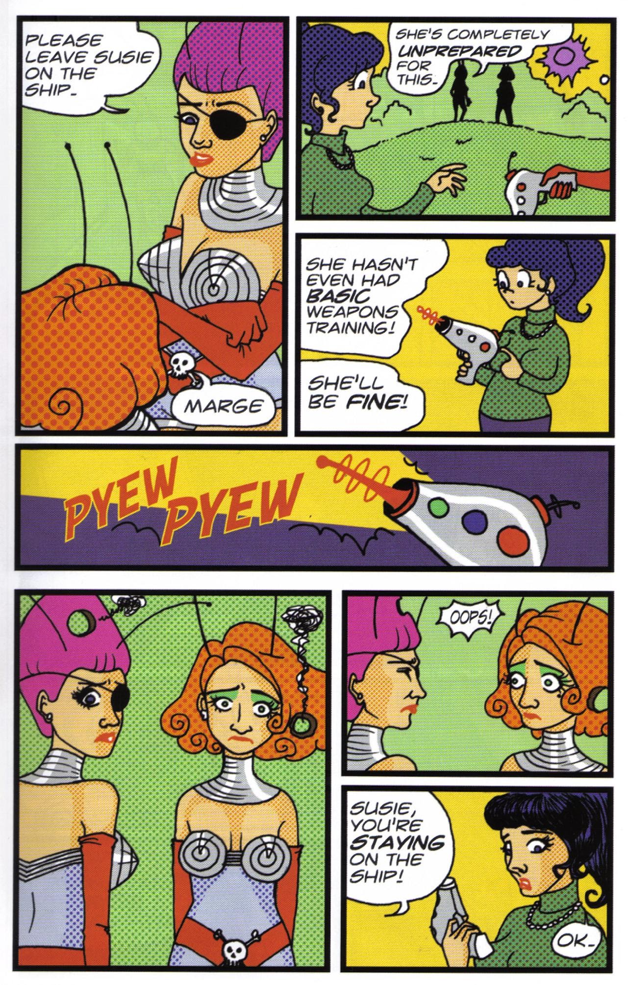 Read online I Was Kidnapped By Lesbian Pirates From Outer Space comic -  Issue #2 - 10