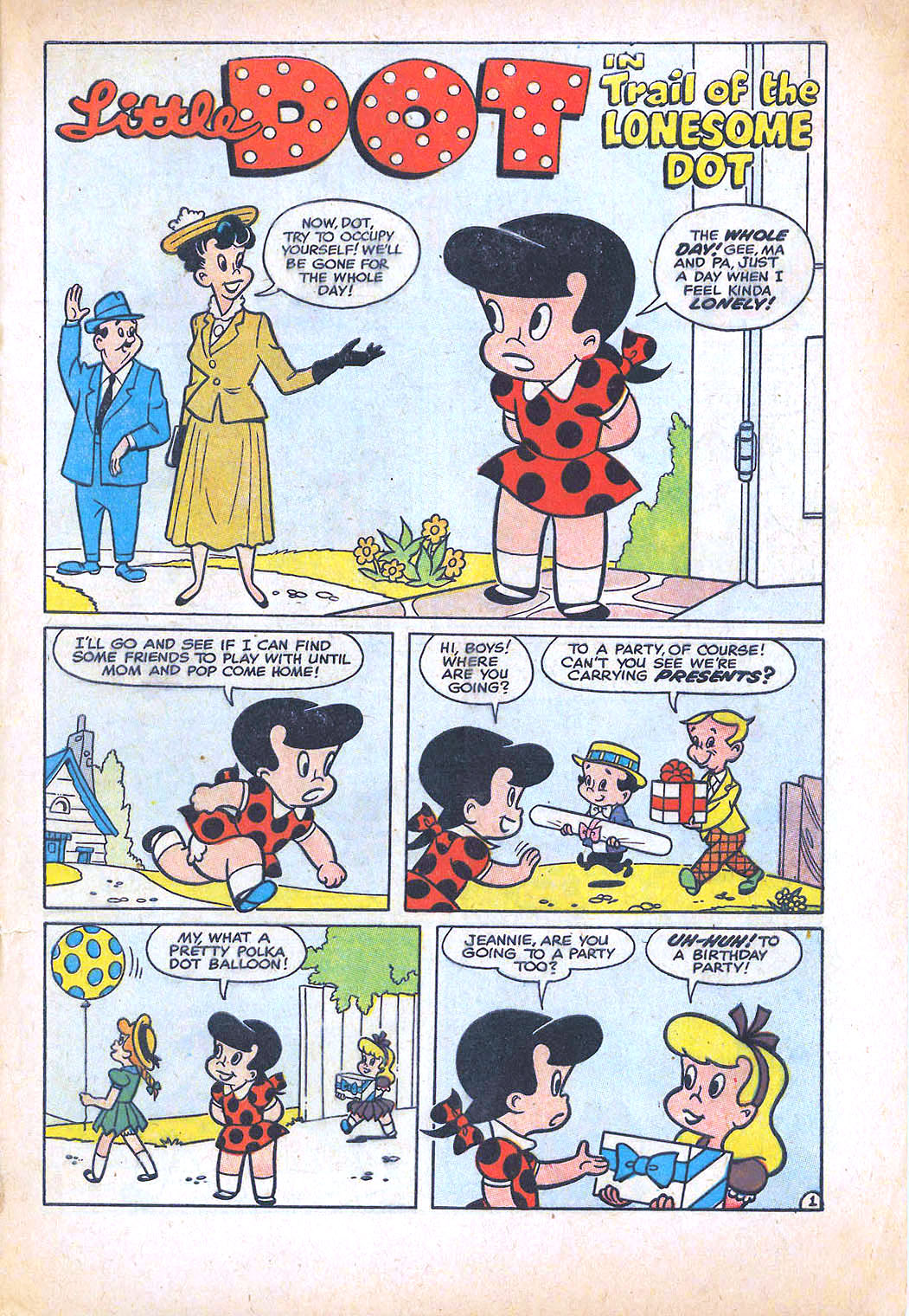 Read online Little Dot (1953) comic -  Issue #36 - 5
