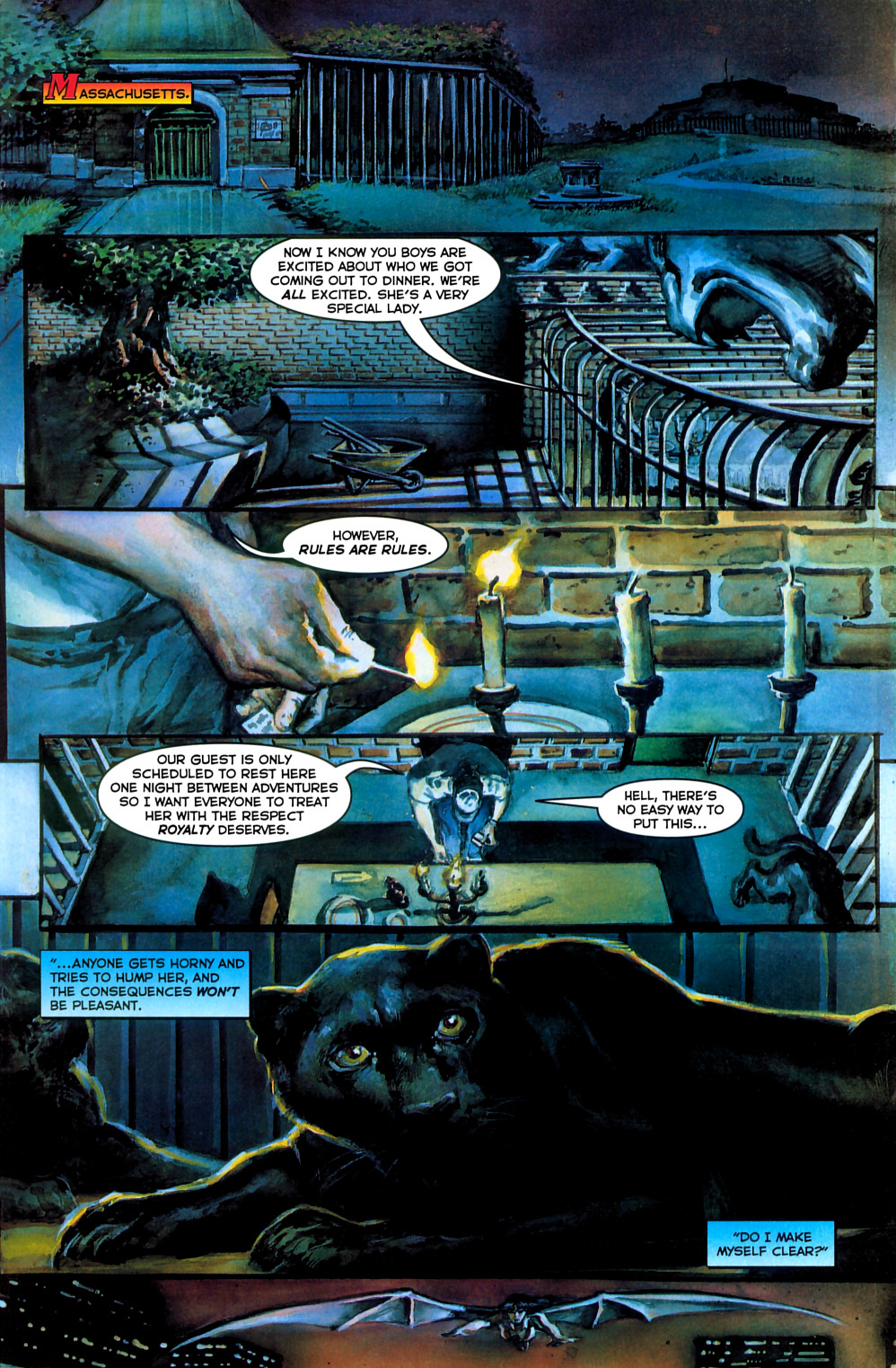 Read online Vampirella vs Pantha comic -  Issue # Full - 3