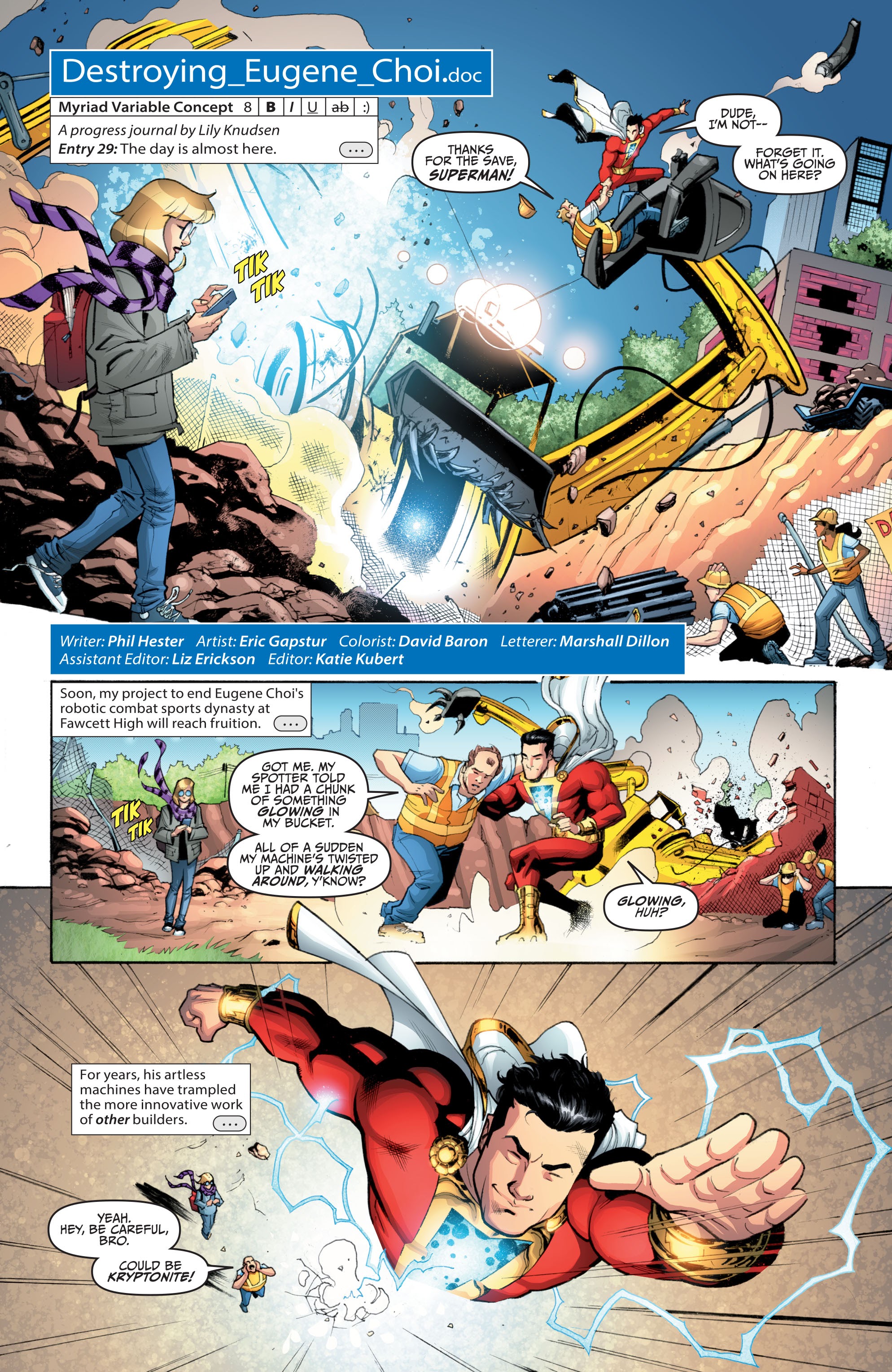 Read online Shazam!: Lightning Strikes comic -  Issue #2 - 10