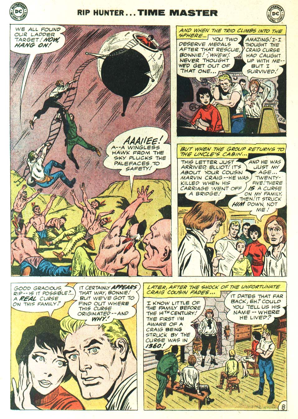 Read online Rip Hunter...Time Master comic -  Issue #1 - 9