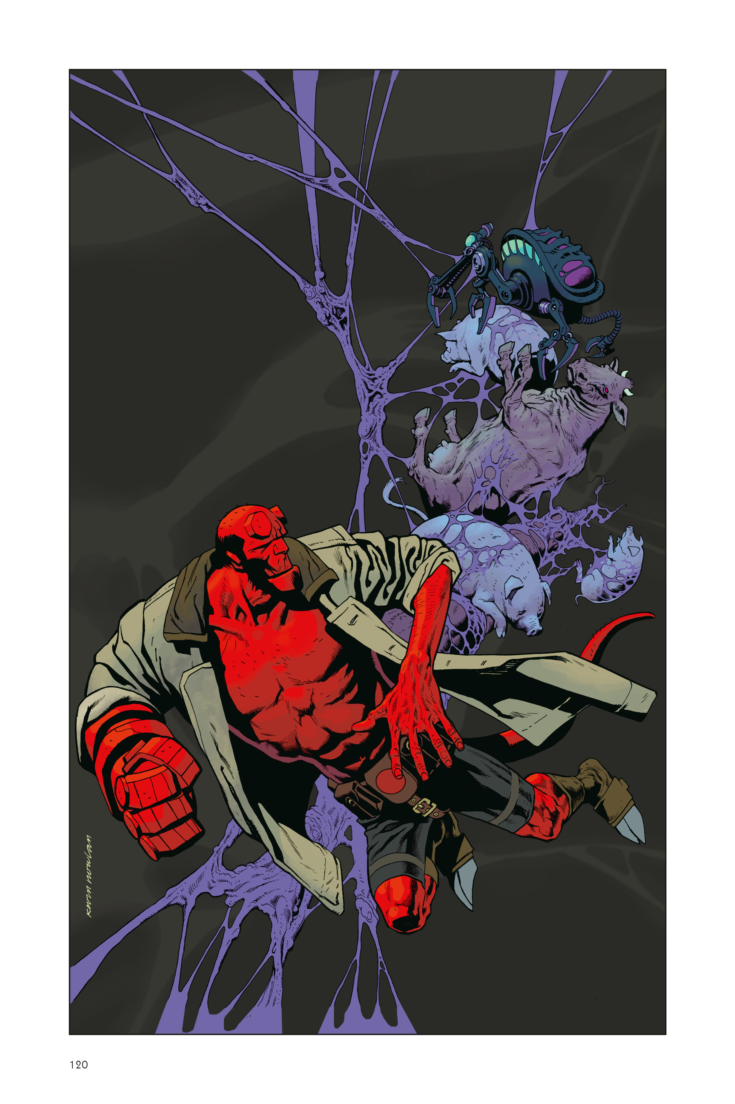 Read online Hellboy: 25 Years of Covers comic -  Issue # TPB (Part 2) - 22