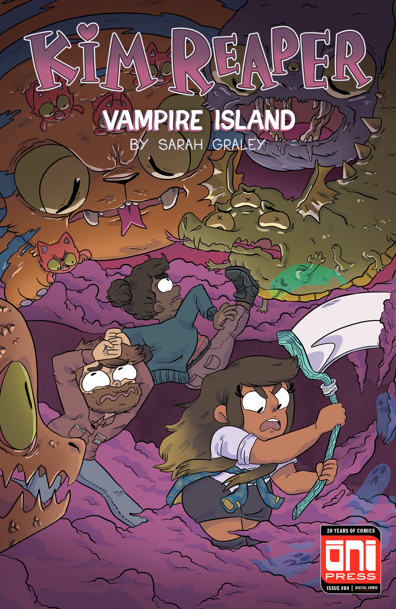 Read online Kim Reaper: Vampire Island comic -  Issue #4 - 1