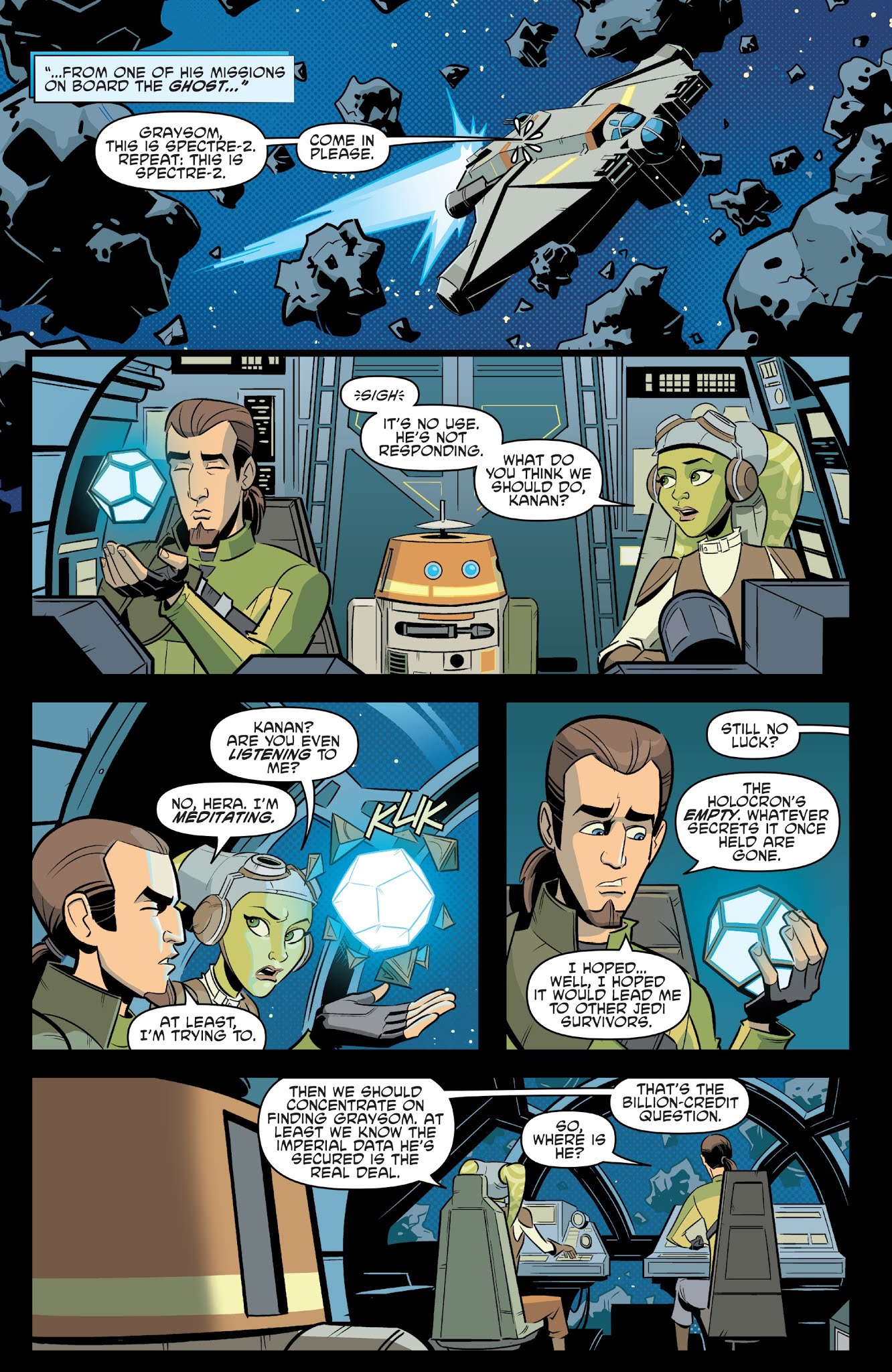 Read online Star Wars Adventures: Tales From Vader's Castle comic -  Issue #1 - 8